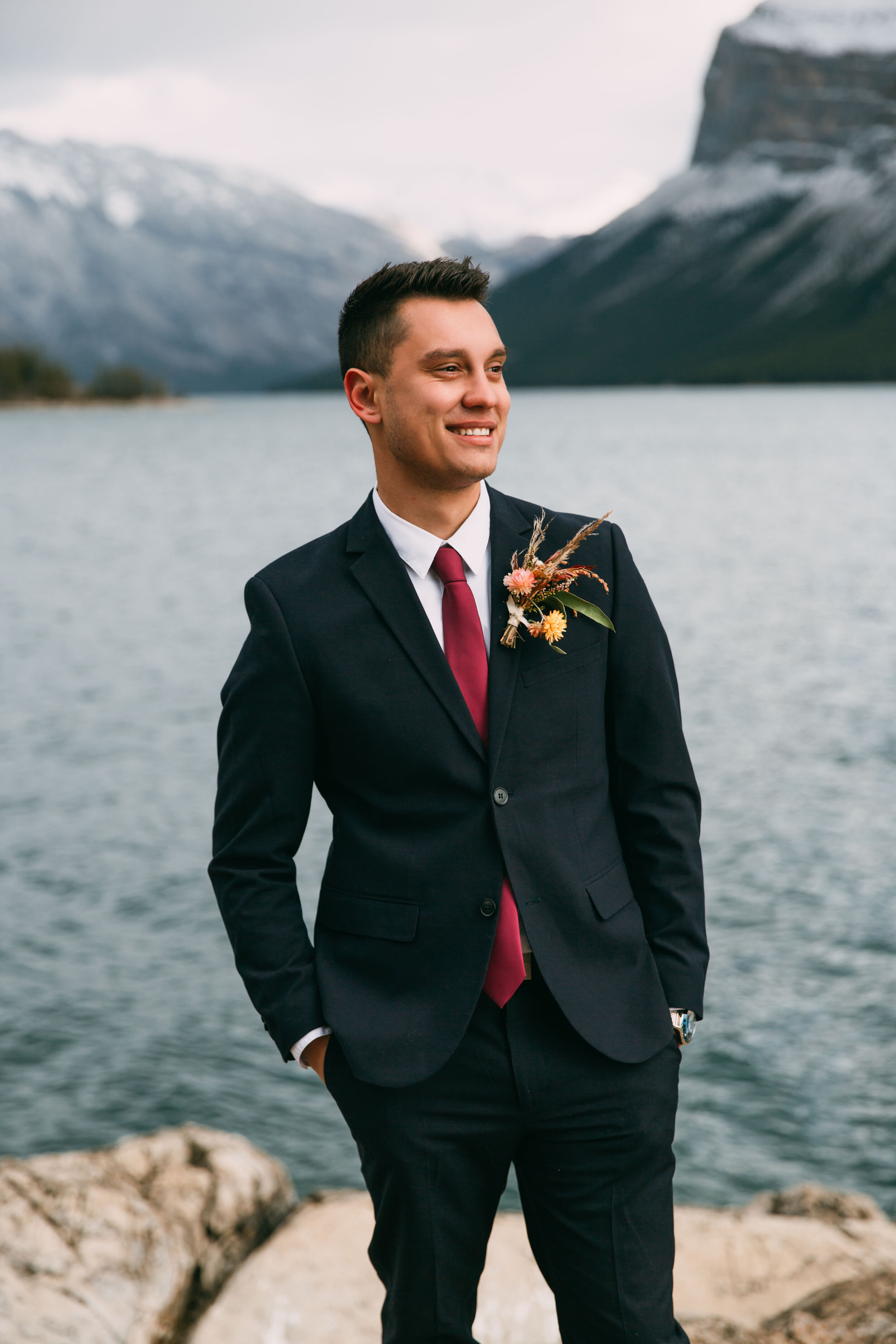 GH Photography Lake Minnewanka Bridal Formals Session-8.jpg