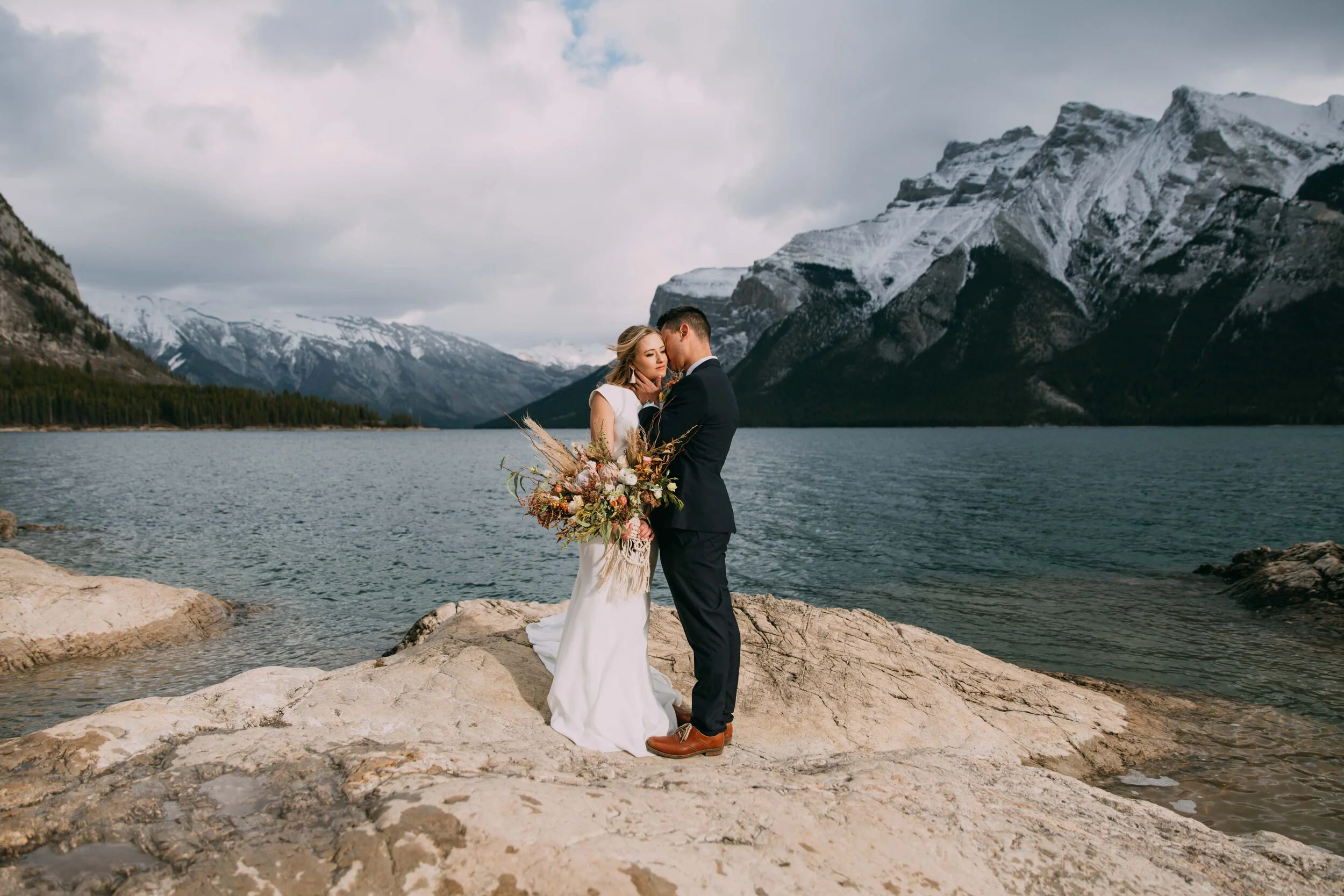 GH Photography Lake Minnewanka Bridal Formals Session-12.jpg