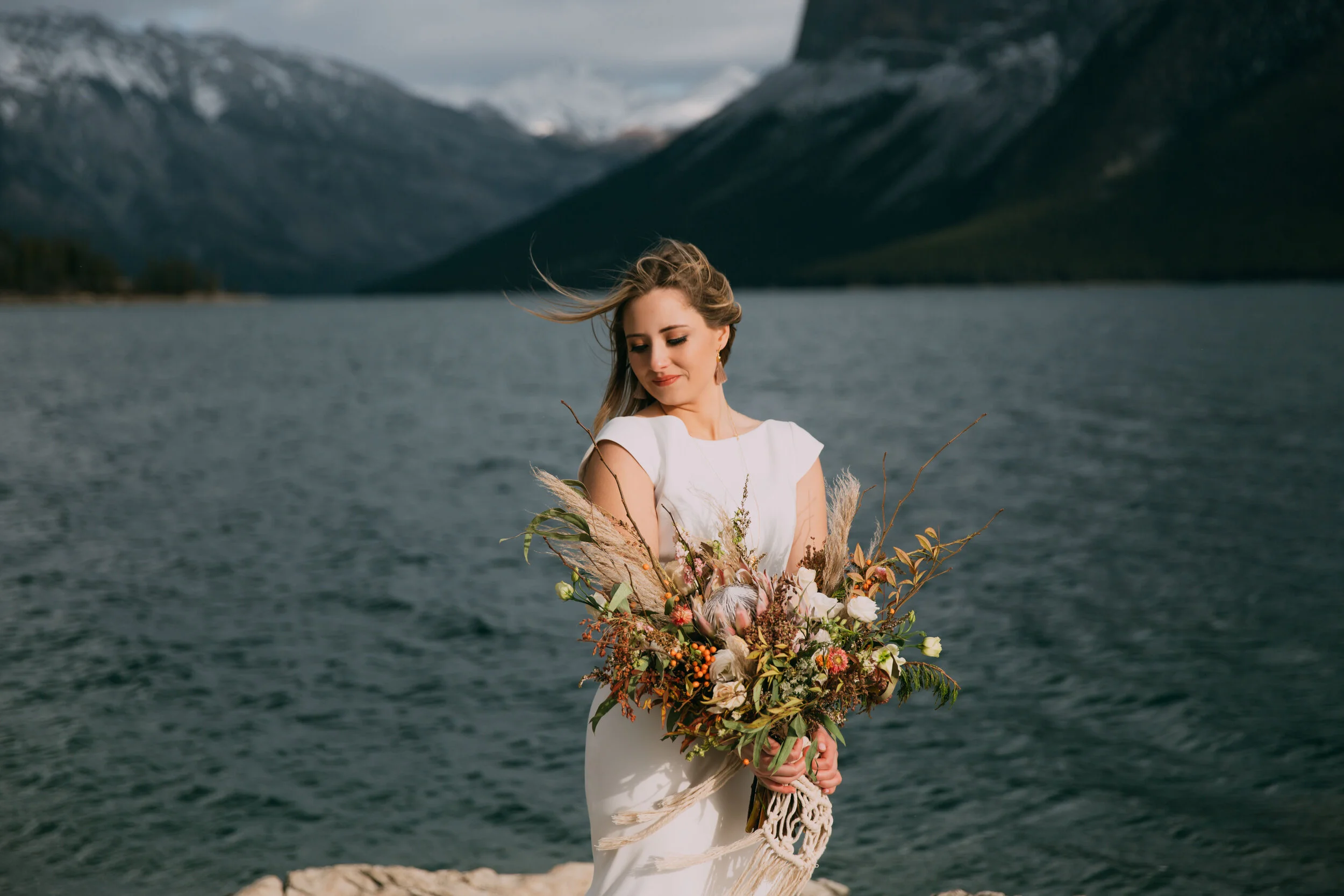 GH Photography Lake Minnewanka Bridal Formals Session-15.jpg
