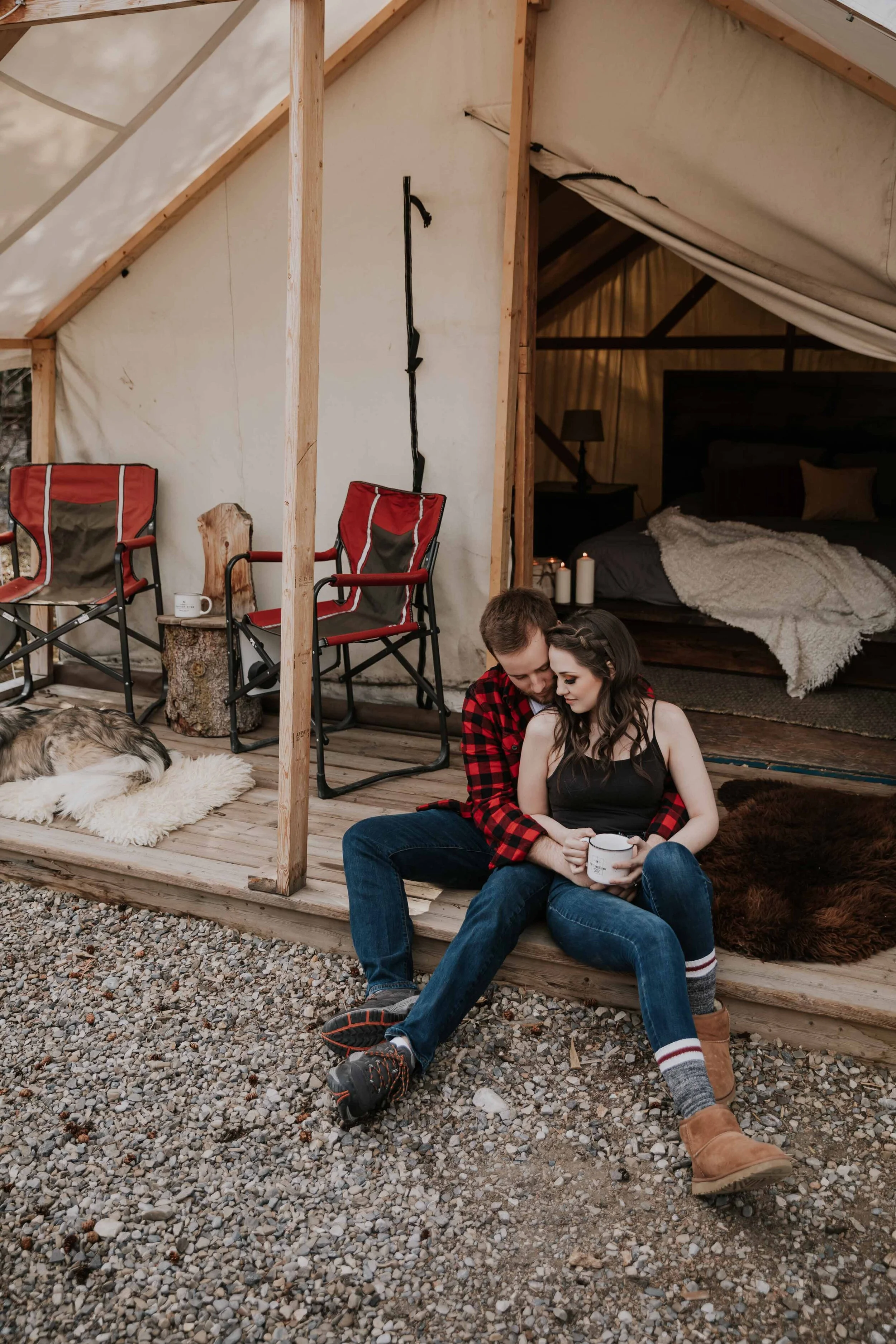 GH Photography Camping and Intimate Tent Engagement Session-3.jpg