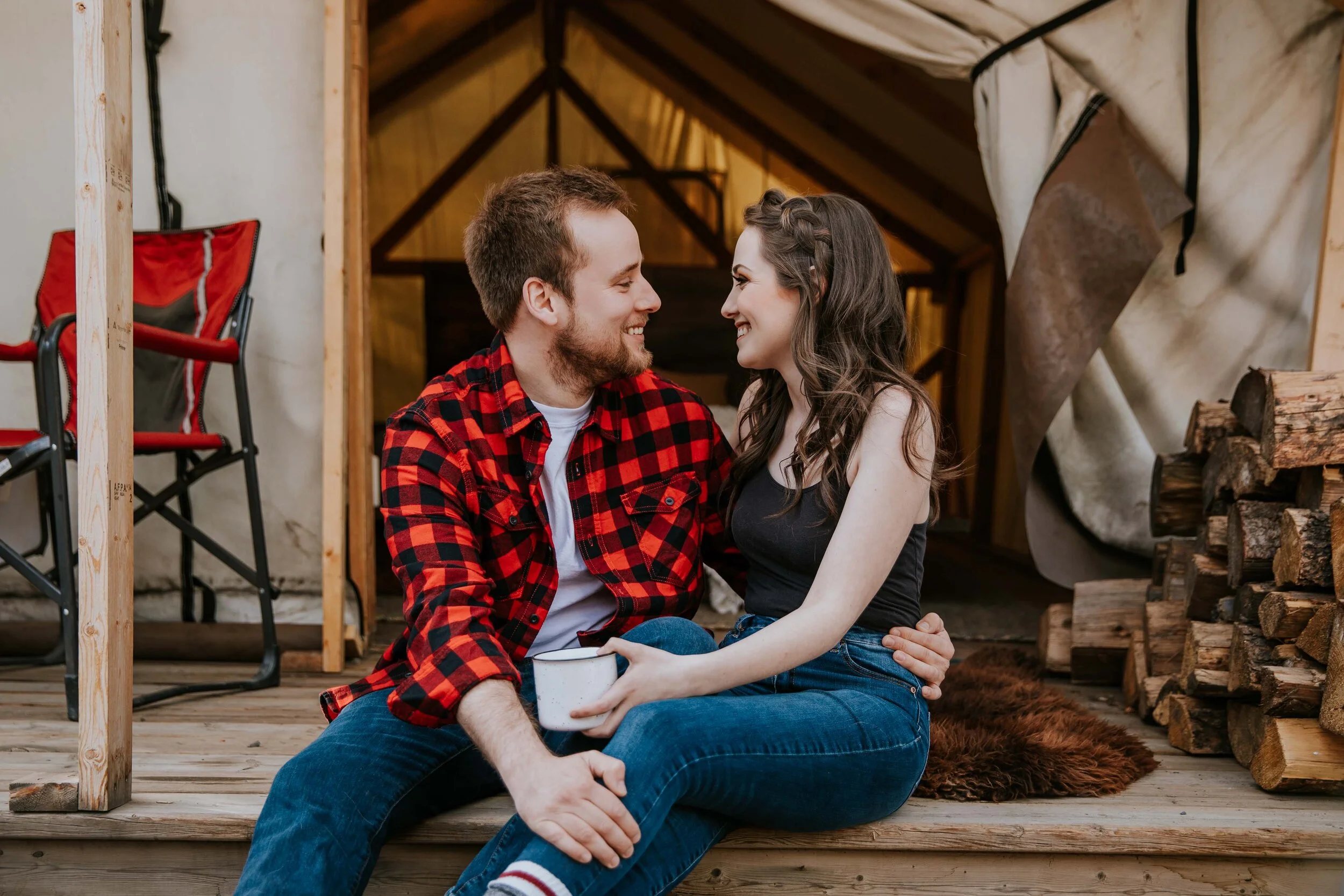GH Photography Camping and Intimate Tent Engagement Session-6.jpg