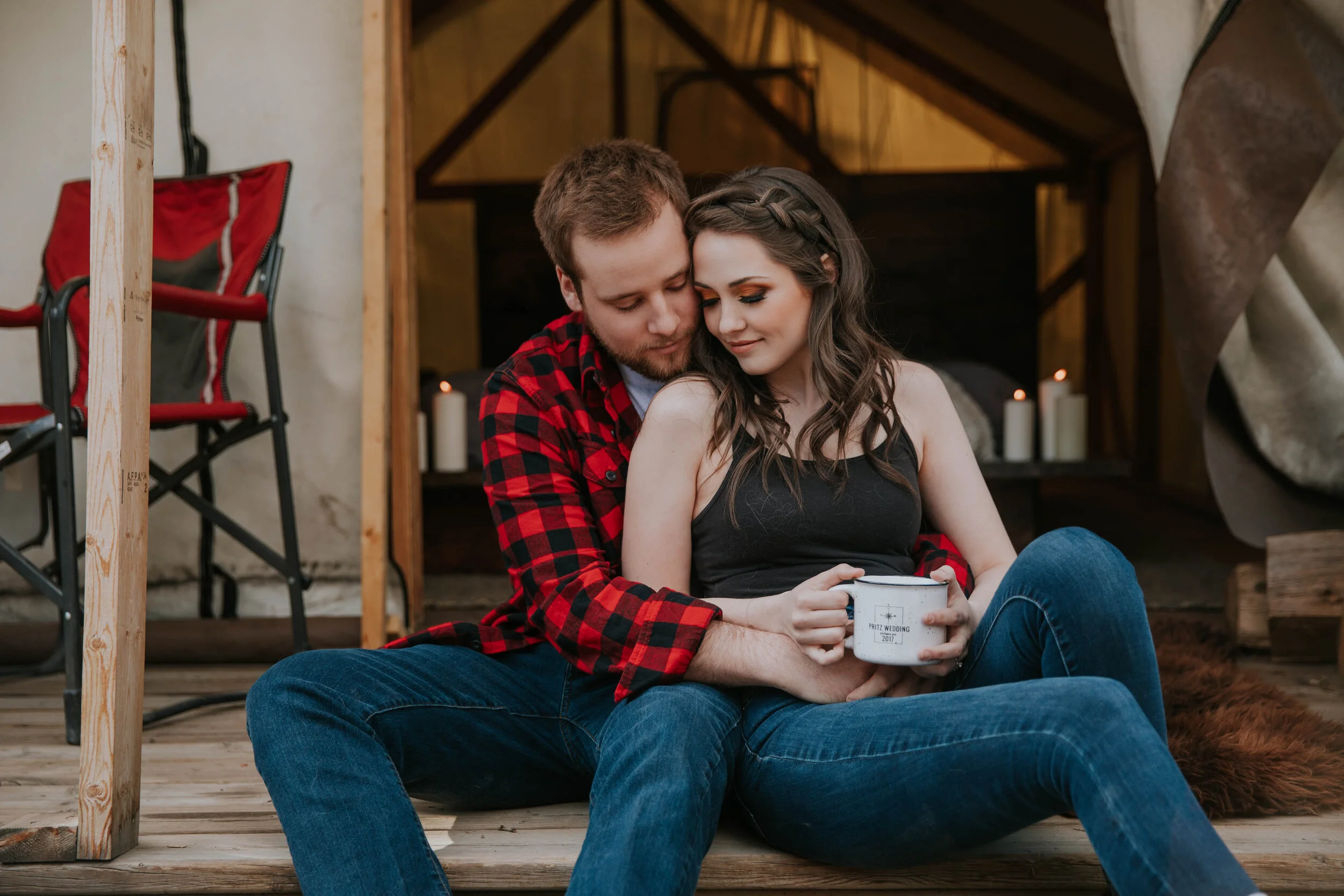 GH Photography Camping and Intimate Tent Engagement Session-9.jpg