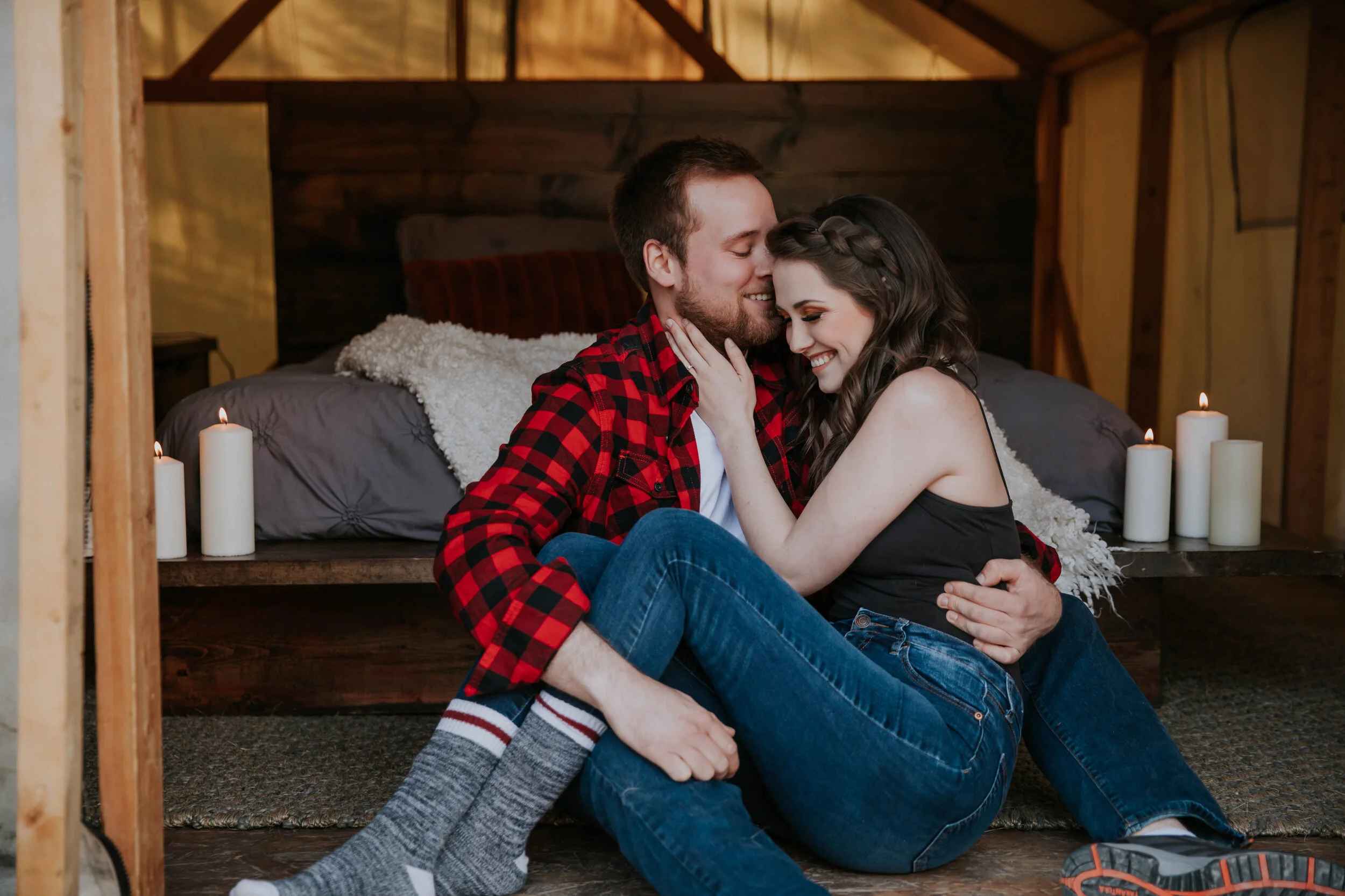 GH Photography Camping and Intimate Tent Engagement Session-15.jpg