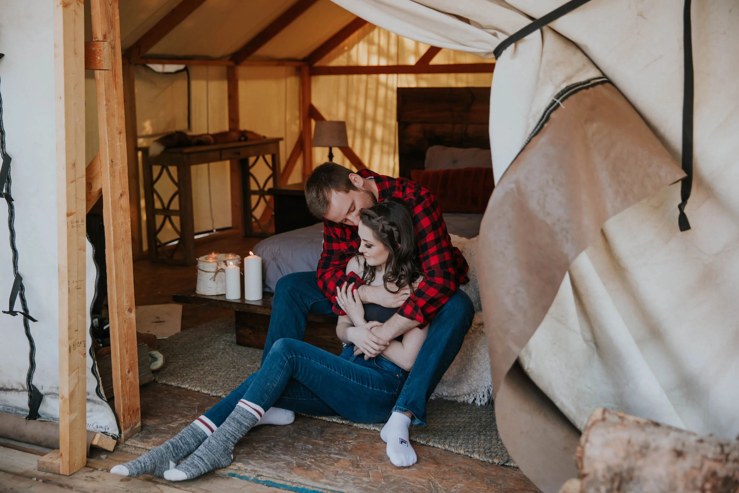 GH Photography Camping and Intimate Tent Engagement Session-24.jpg