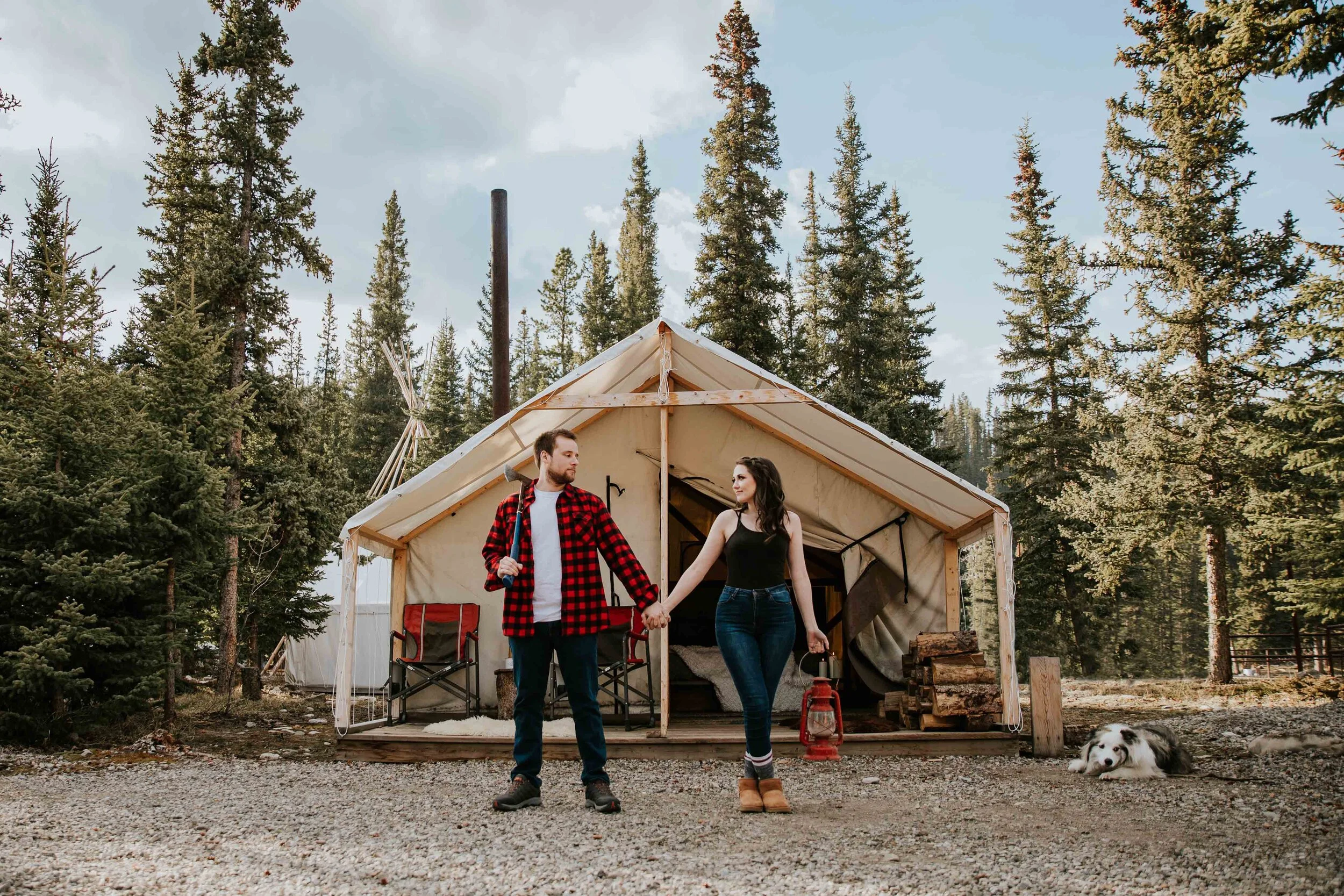 Summer Camping Lifestyle Session