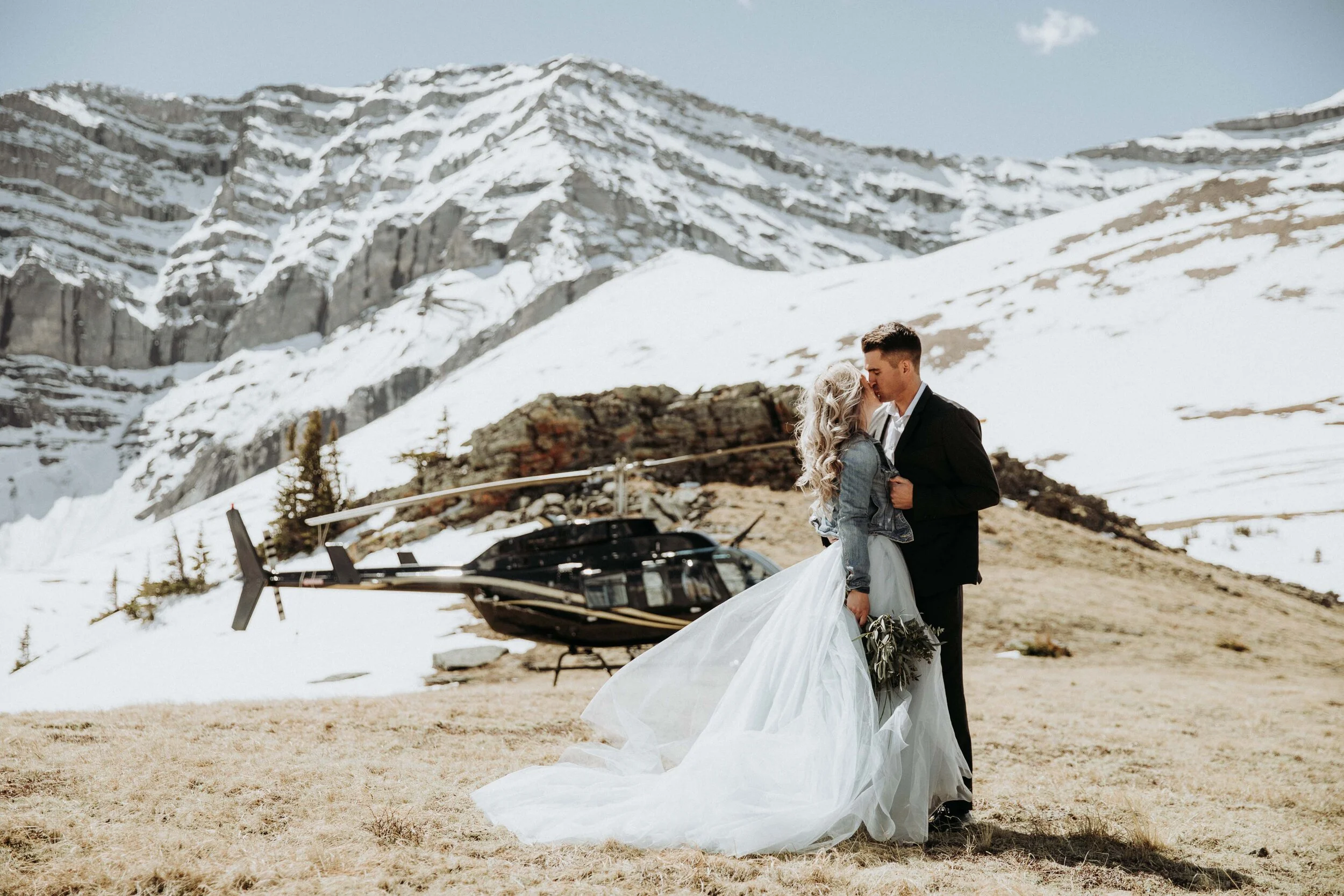 GH Photography Winter Mountain Summit Bridal Formals with Helicopter-25.jpg