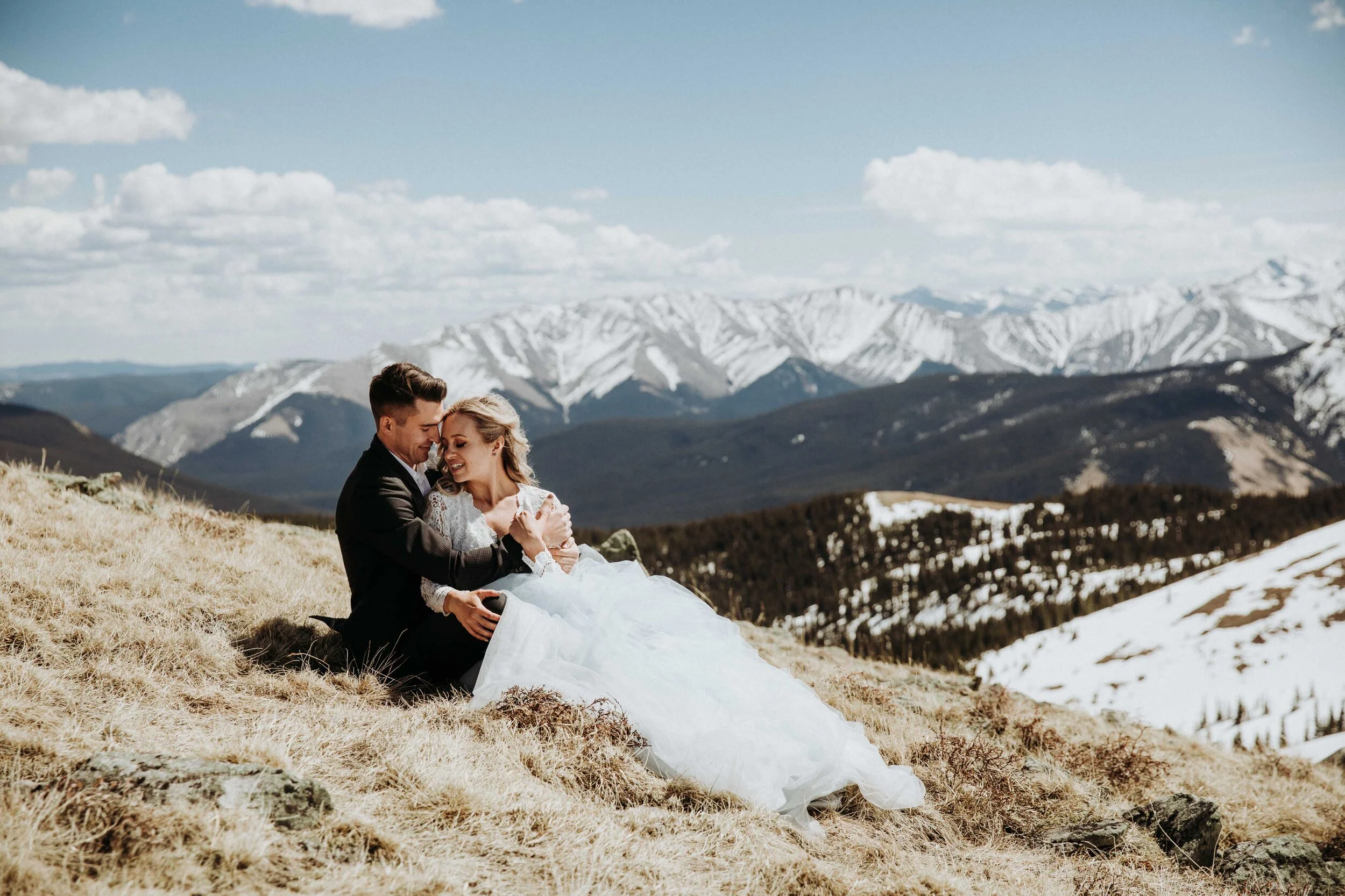 GH Photography Winter Mountain Summit Bridal Formals with Helicopter-35.jpg