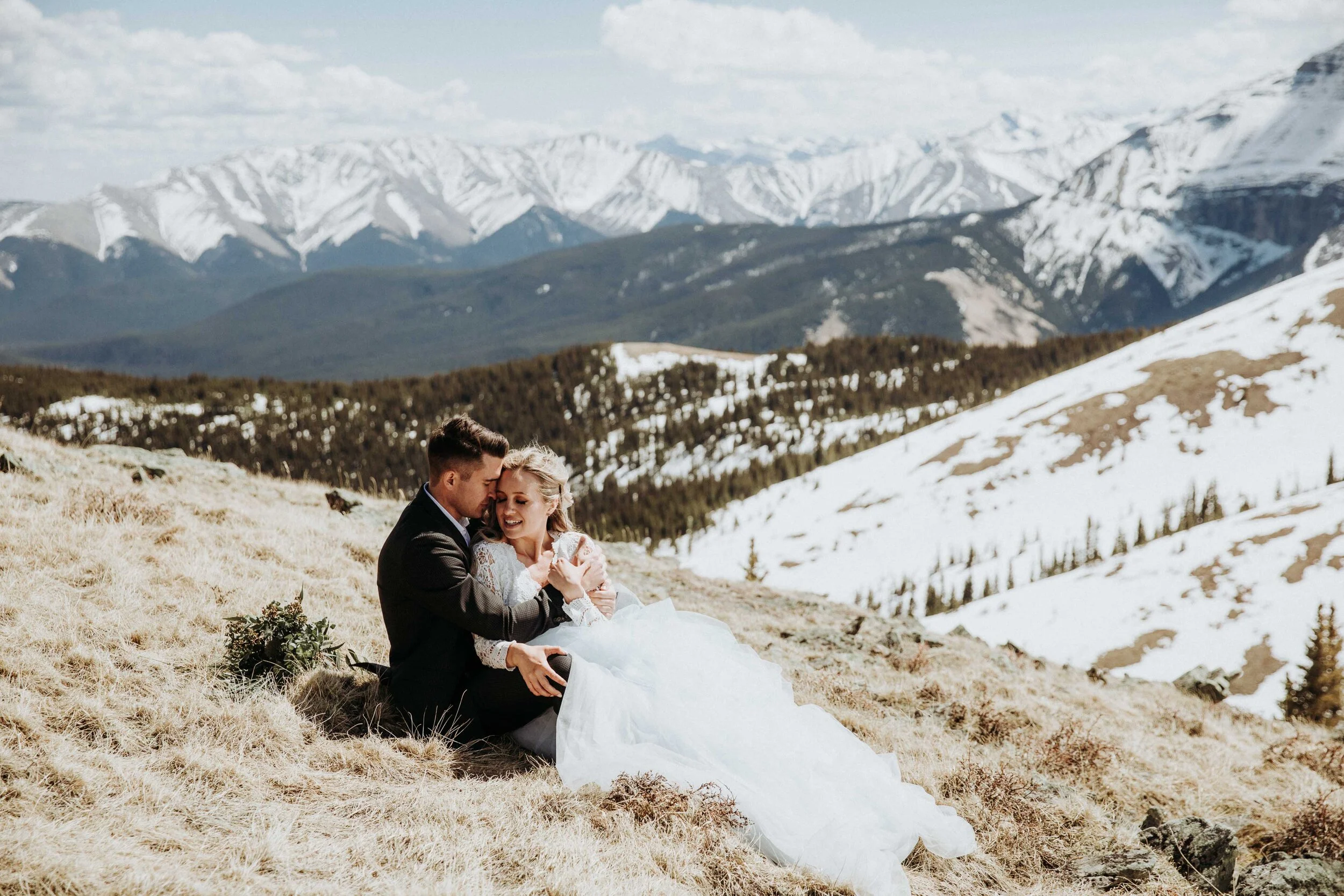 GH Photography Winter Mountain Summit Bridal Formals with Helicopter-37.jpg