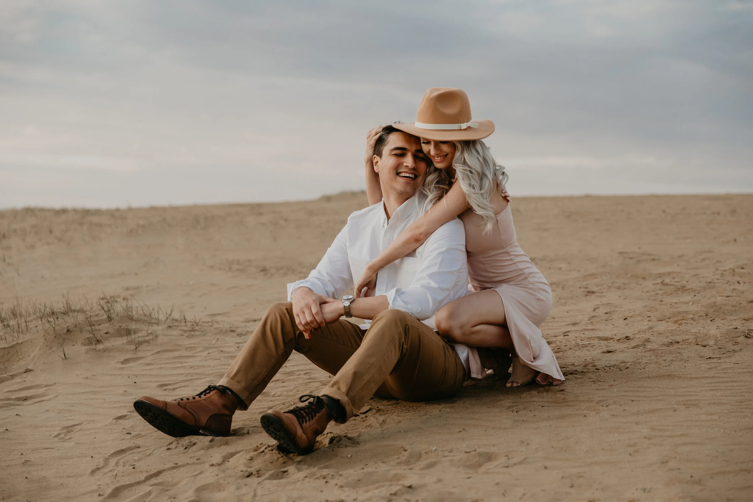 GH Photography Edmonton Engagement Session In Sand Dunes-36.jpg