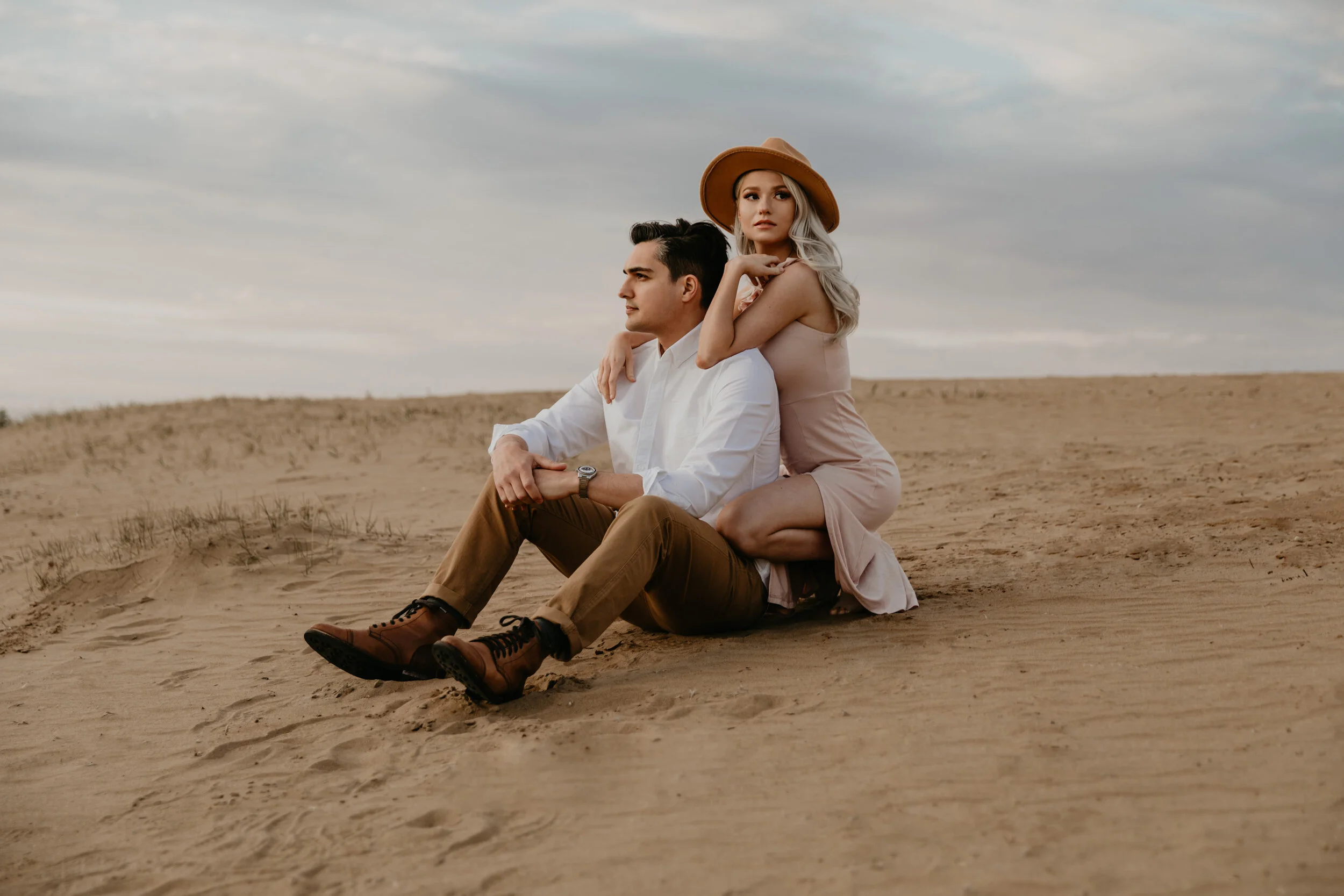 GH Photography Edmonton Engagement Session In Sand Dunes-38.jpg