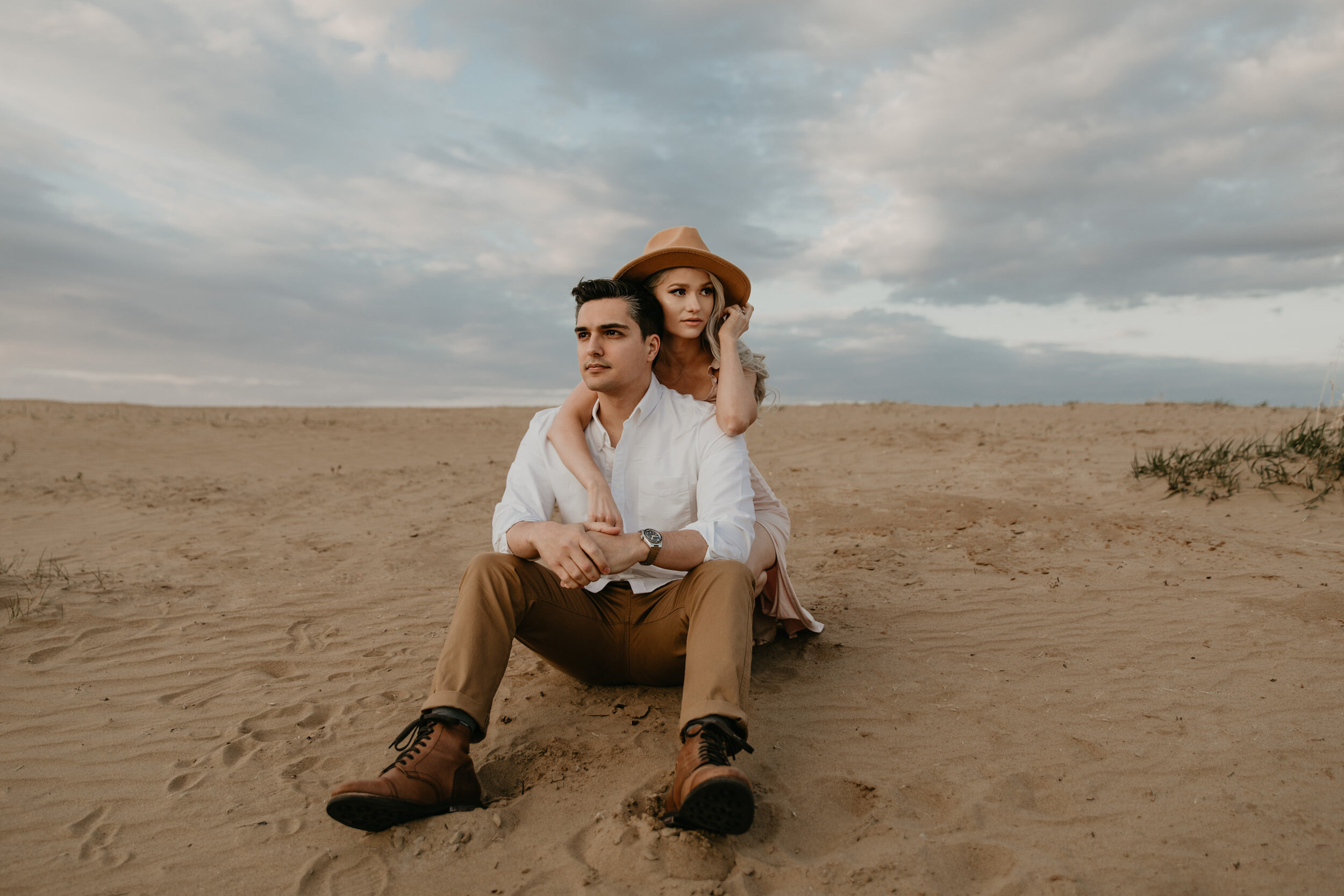 GH Photography Edmonton Engagement Session In Sand Dunes-45.jpg