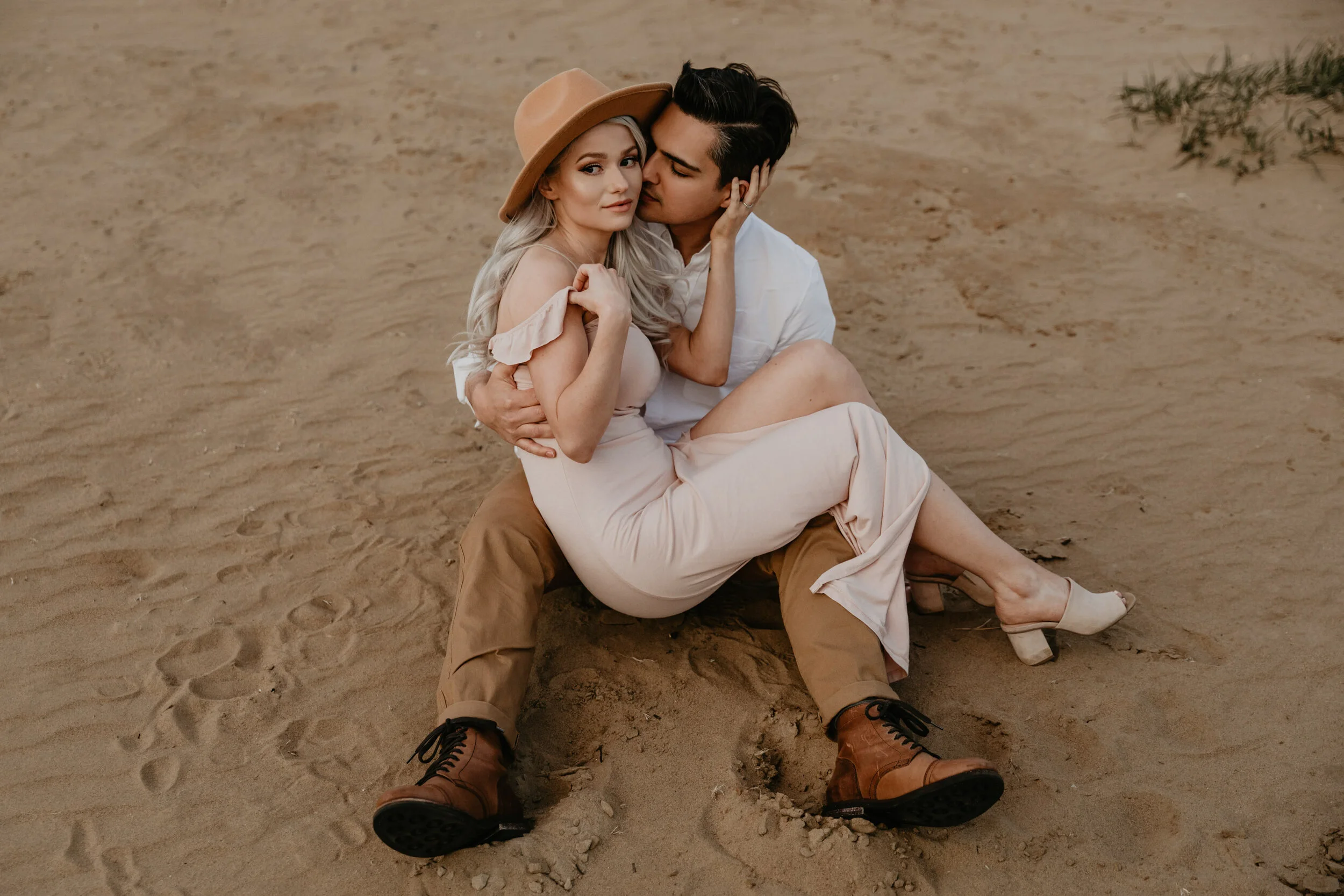 GH Photography Edmonton Engagement Session In Sand Dunes-46.jpg