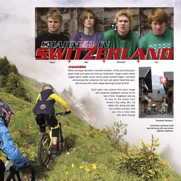 Charmed in Switzerland