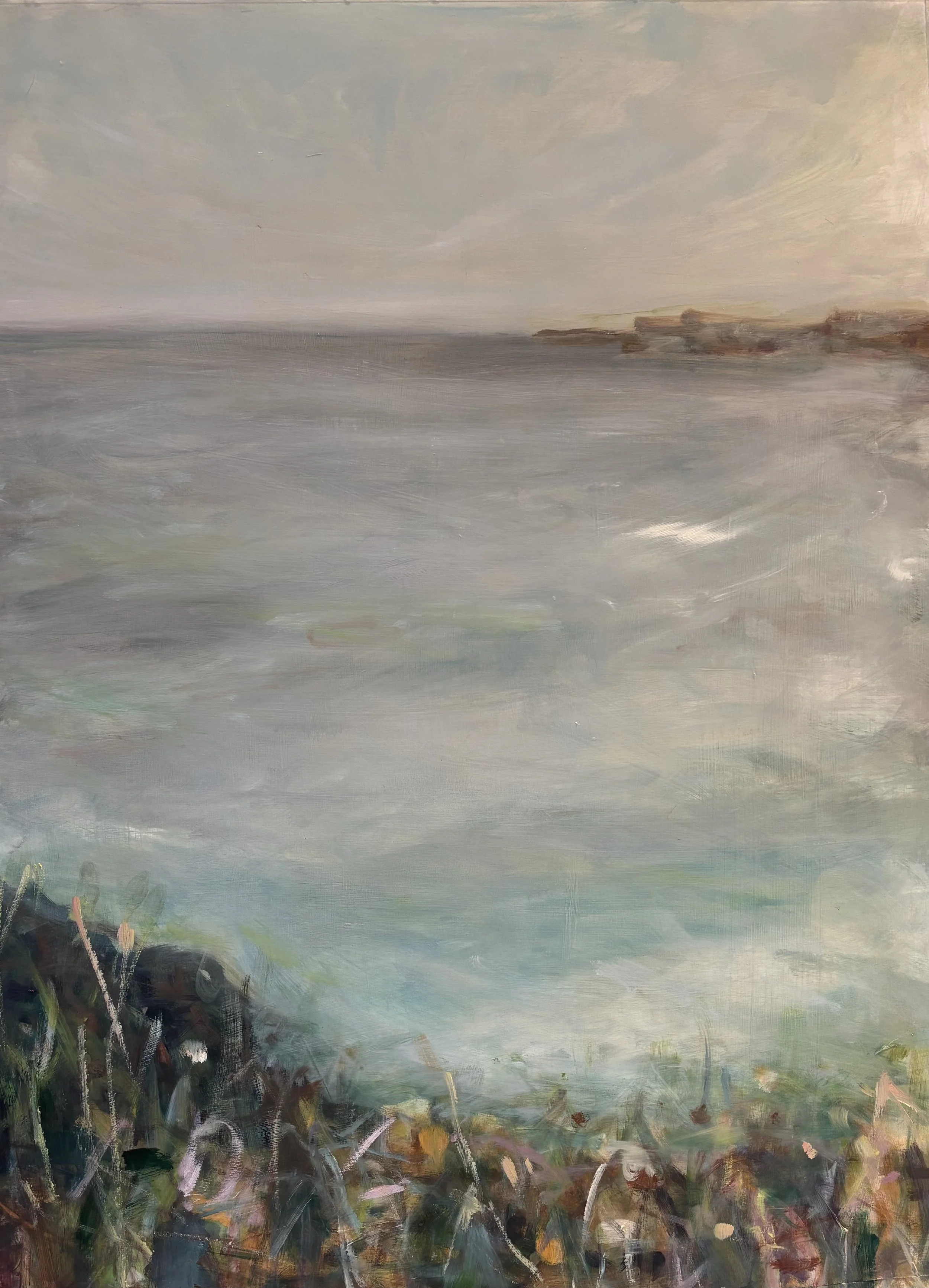 Mendocino Meditation/oil on paper 3