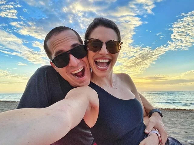 Lucky to be with someone that honors my birthday traditions more than I do ⬇️
.
Normally, I like to watch the sunrise from the #BrooklynBridge — so this year I was not encouraged to wake up at 5:30 to continue the sunrise tradition.
.
But @stramhacks woke me up with the best vibes and left me no option.
.
30 min later here we were. At the beach, experiencing one of the most powerful sunrises I’ve seen.
.
Go to my stories to watch all of it ♥️🧡💛 #happybirthdaytome