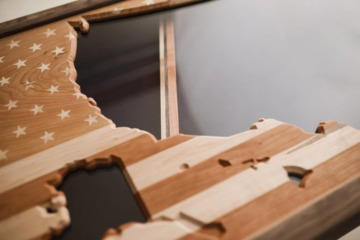 Custom United States Shadowbox