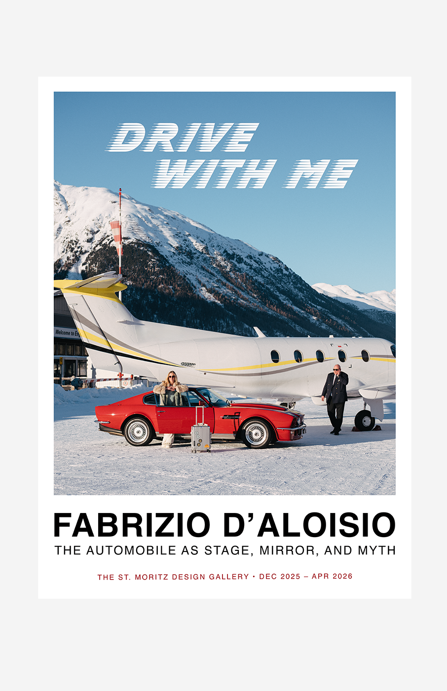 DRIVE WITH ME - Exhibition Poster
