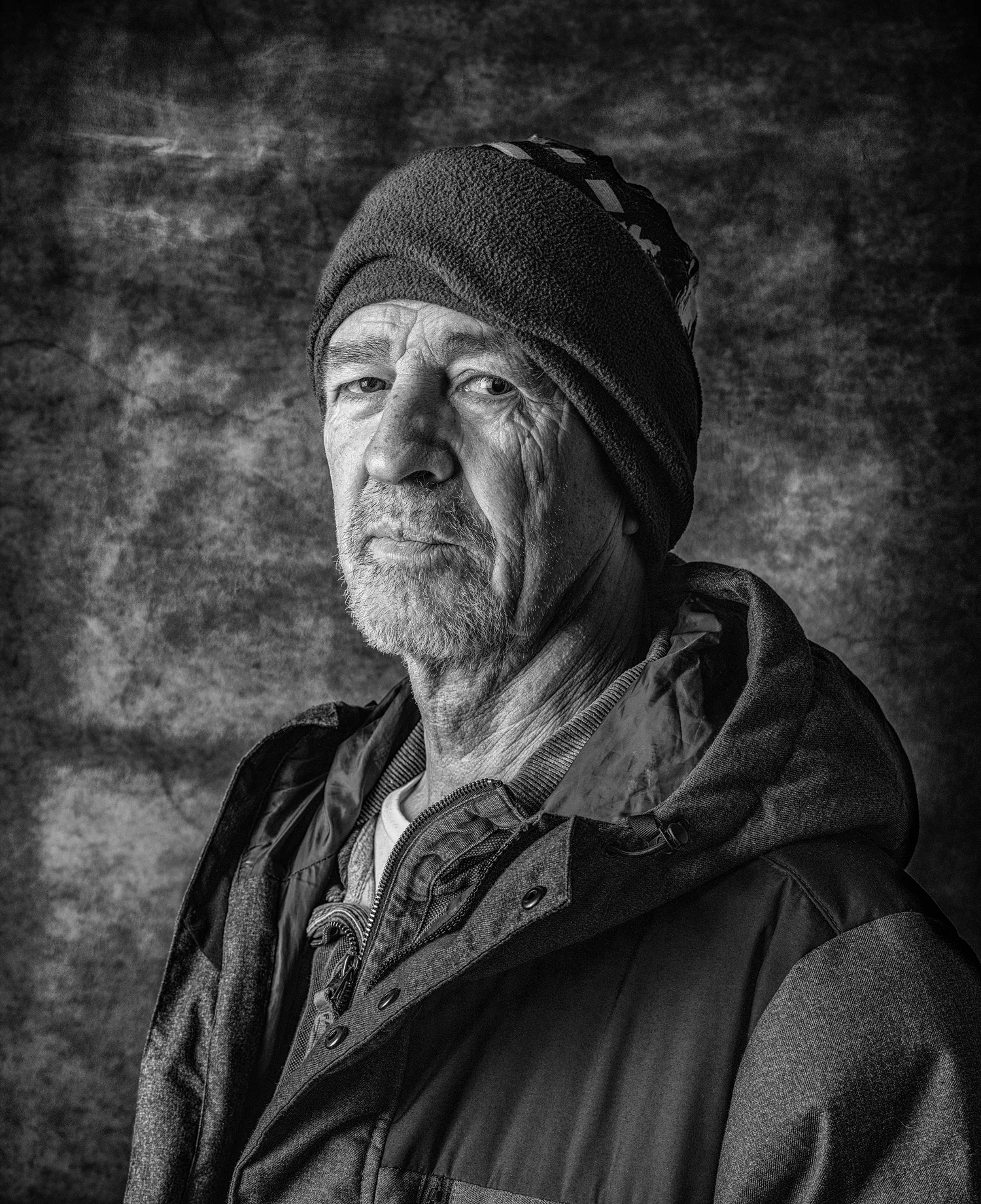 SPA 2017 Exhibition, Unshaven man in a hat, 43 X 60 cm (framed), Digital / archival pigment print on museum 300 gsm, £650 All rights reserved