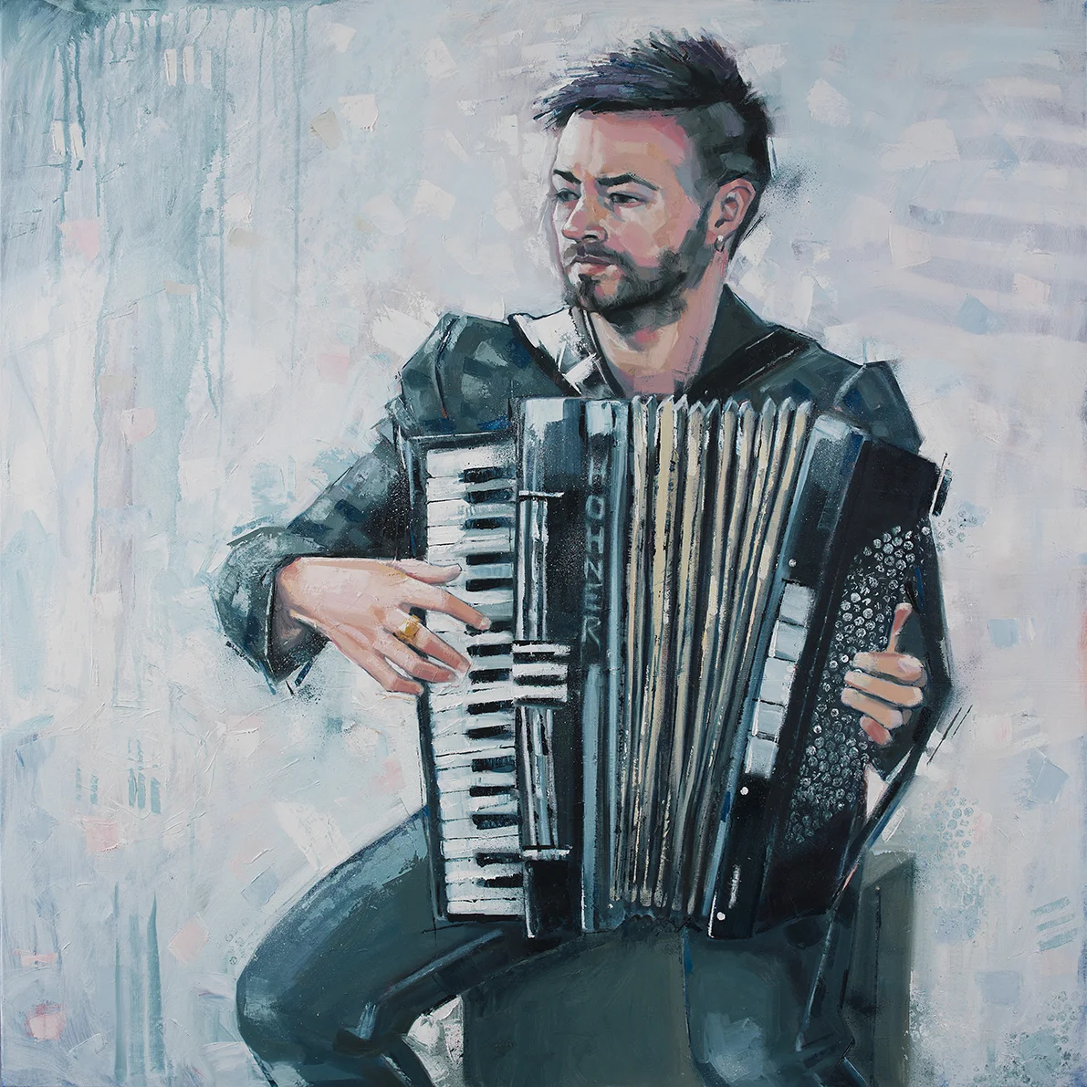 SPA Exhibition 2018 120 x 120 cm, Oil on canvas, £2,500 All rights reserved