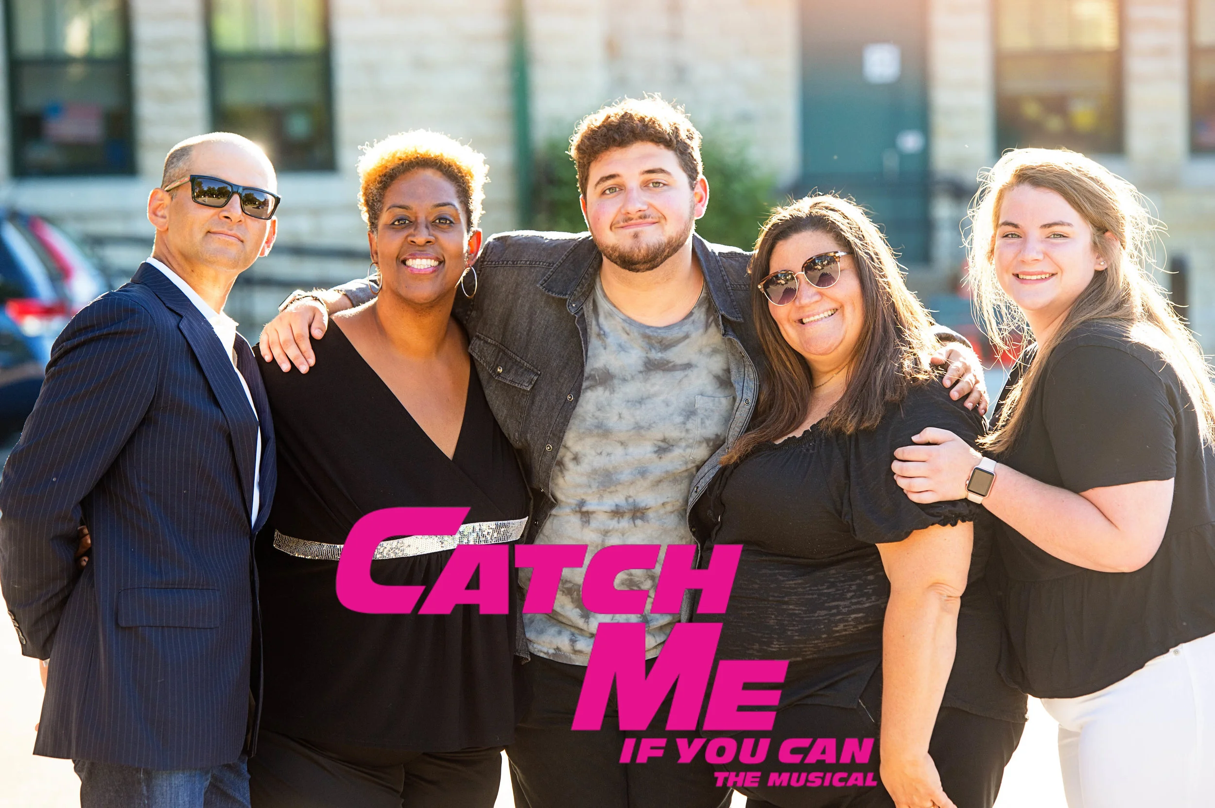 L to R: Elton Guillen (Choreographer), Izzy Sullivan (Music Director/Accompanist), Alex Bahaveolos (Vocal Director/Conductor), Micki Doherty (Theatre Director), Ryann Chioda (Production Assistant/Assistant Director) Not pictured: Sujata Gazder (Costume Design), Colleen Gibbons (Stage Management), Jeremy & Gwen Michor (Producers)