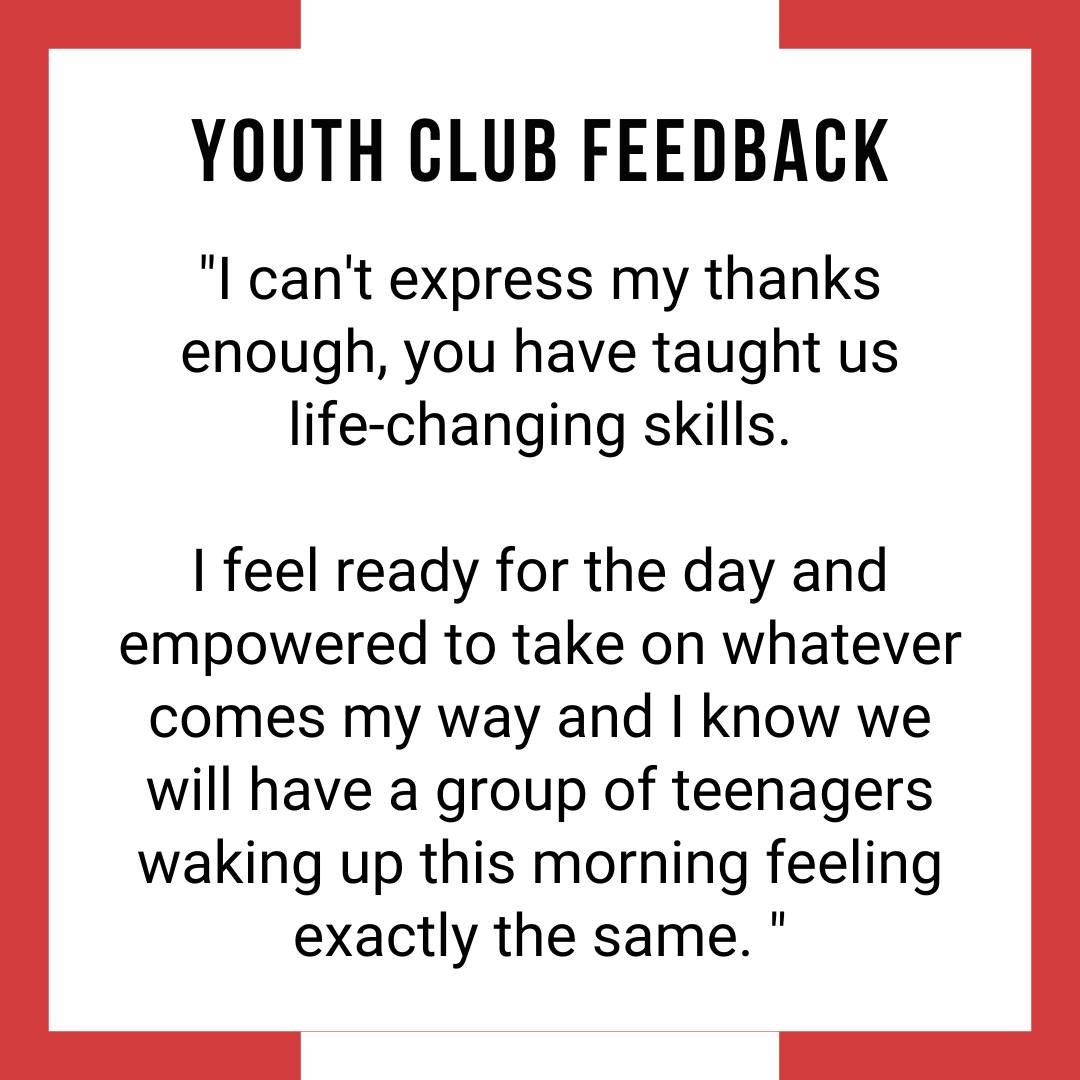 This is why we do what we do 😊

Thank you to Challengers Plus youth club and to the parents who attended our recent self defence and safety workshop. 

We were blown away to receive this wonderful email of thanks sent to Dene 👇

Just to say thank y