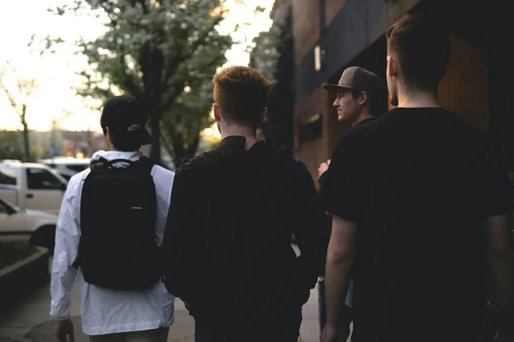 group of teenagers