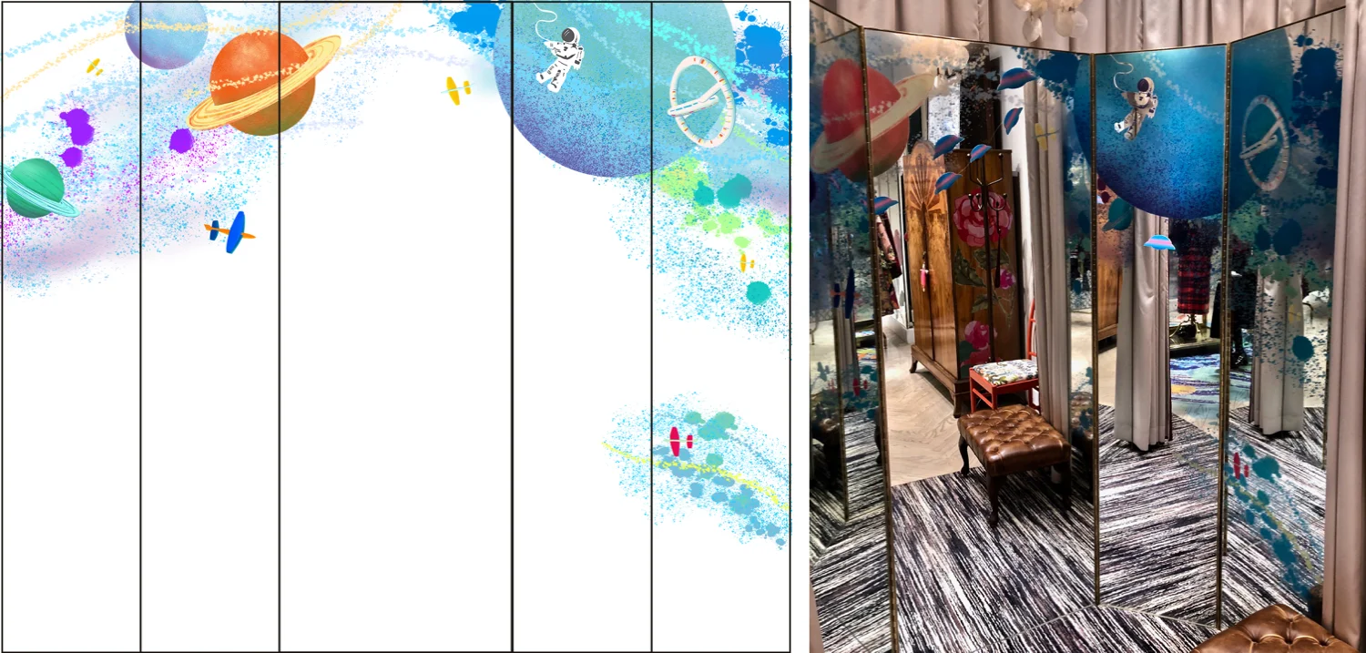 SPACE MIRROR design