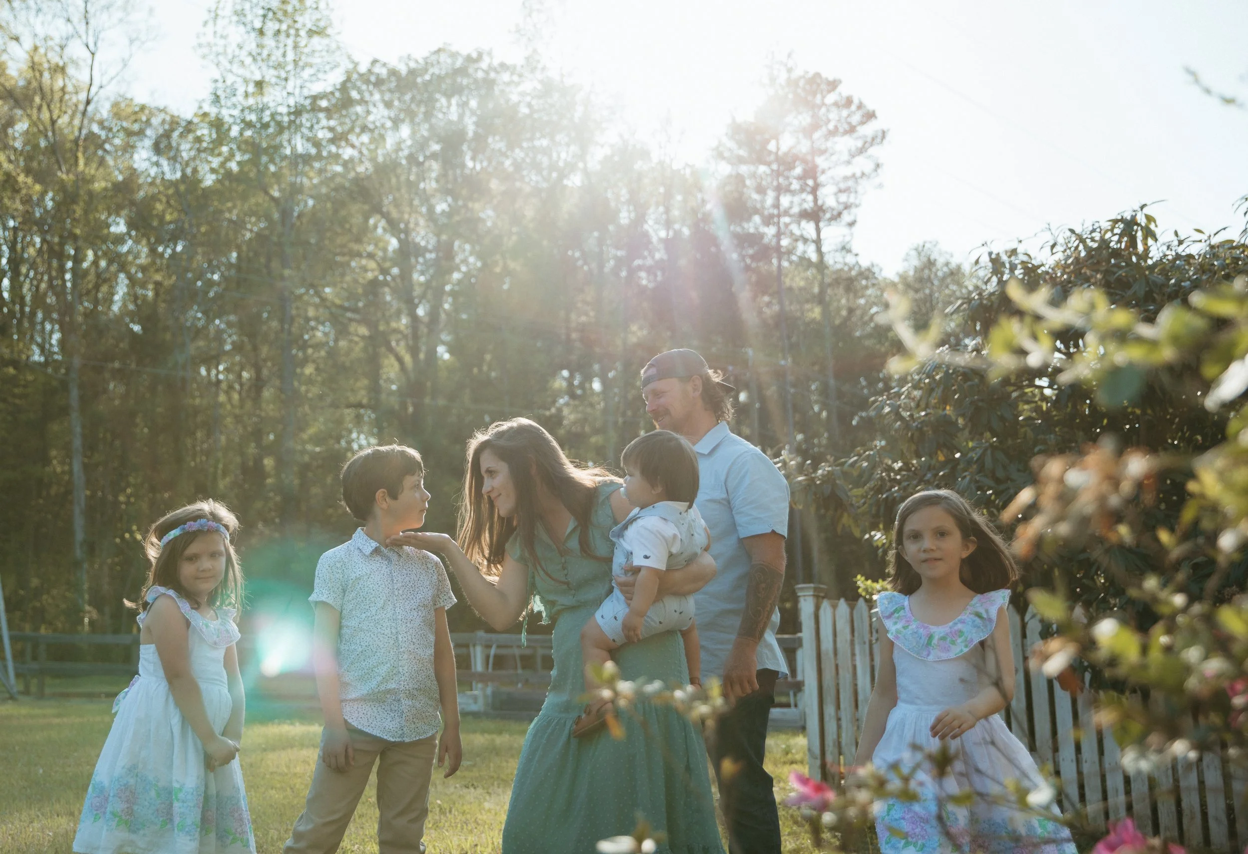 A BACKYARD SPRING SESSION