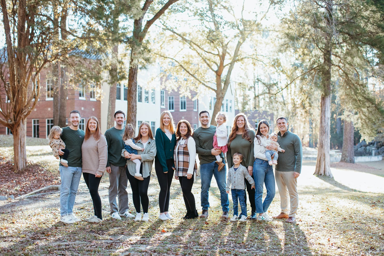 ALL IN THE FAMILY // LARGE FAMILY SESSION // LEXINGTON, SC