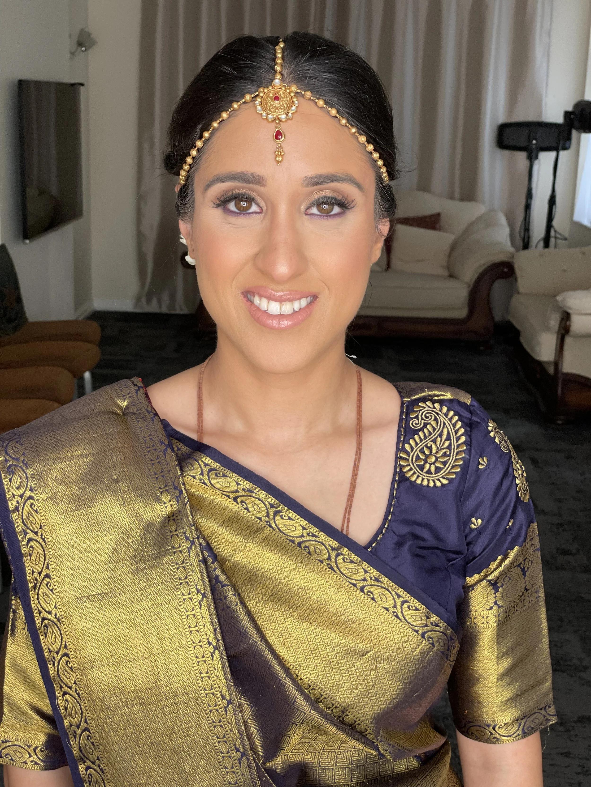 Fresh glowing makeup 