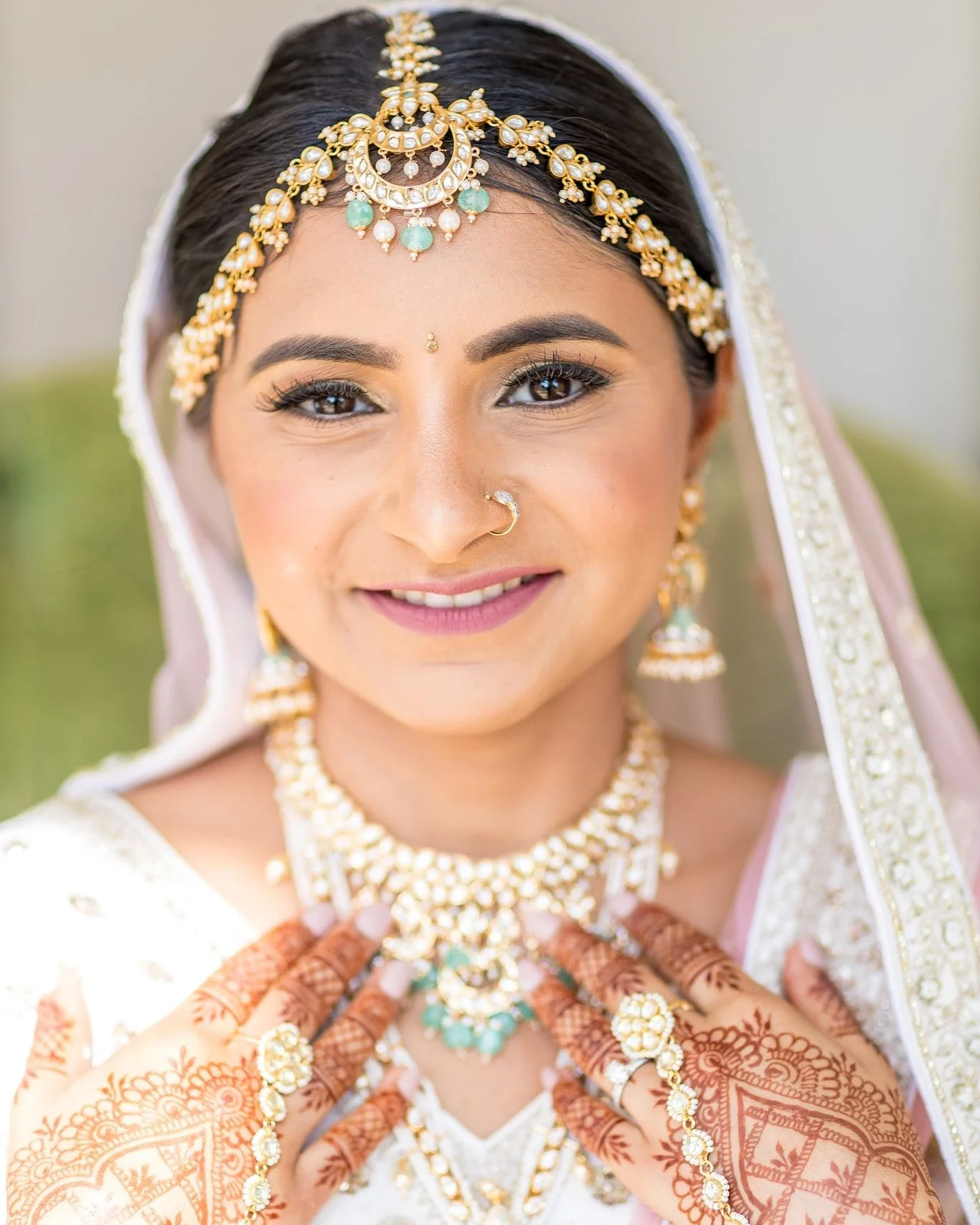 Indian wedding makeup