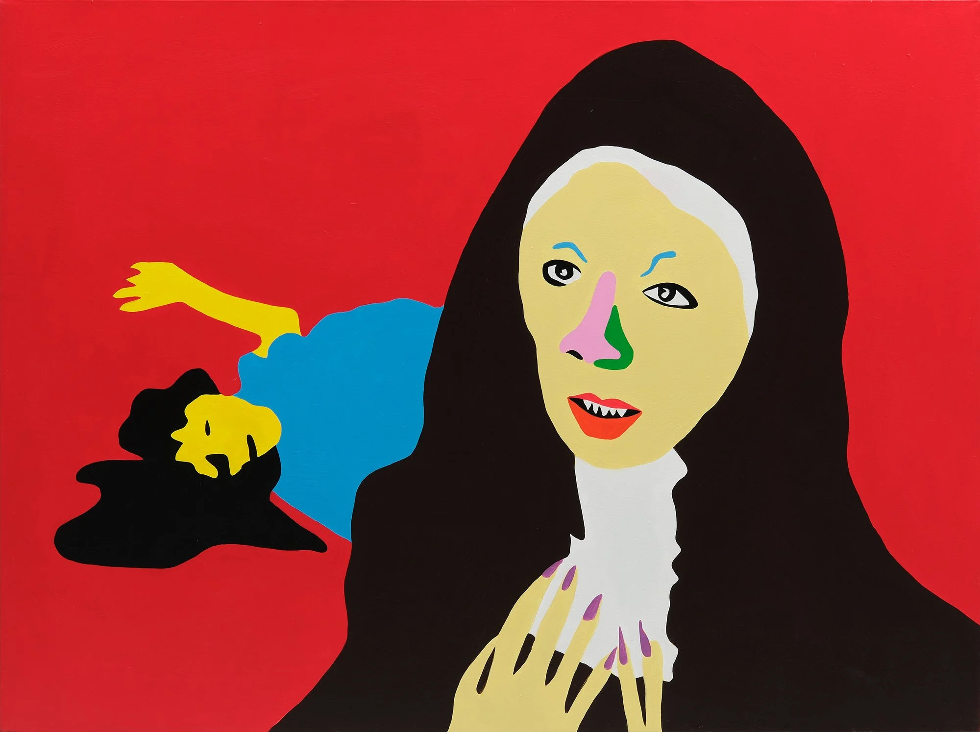   The Forgiveness  36”x48” Acrylic On Canvas 