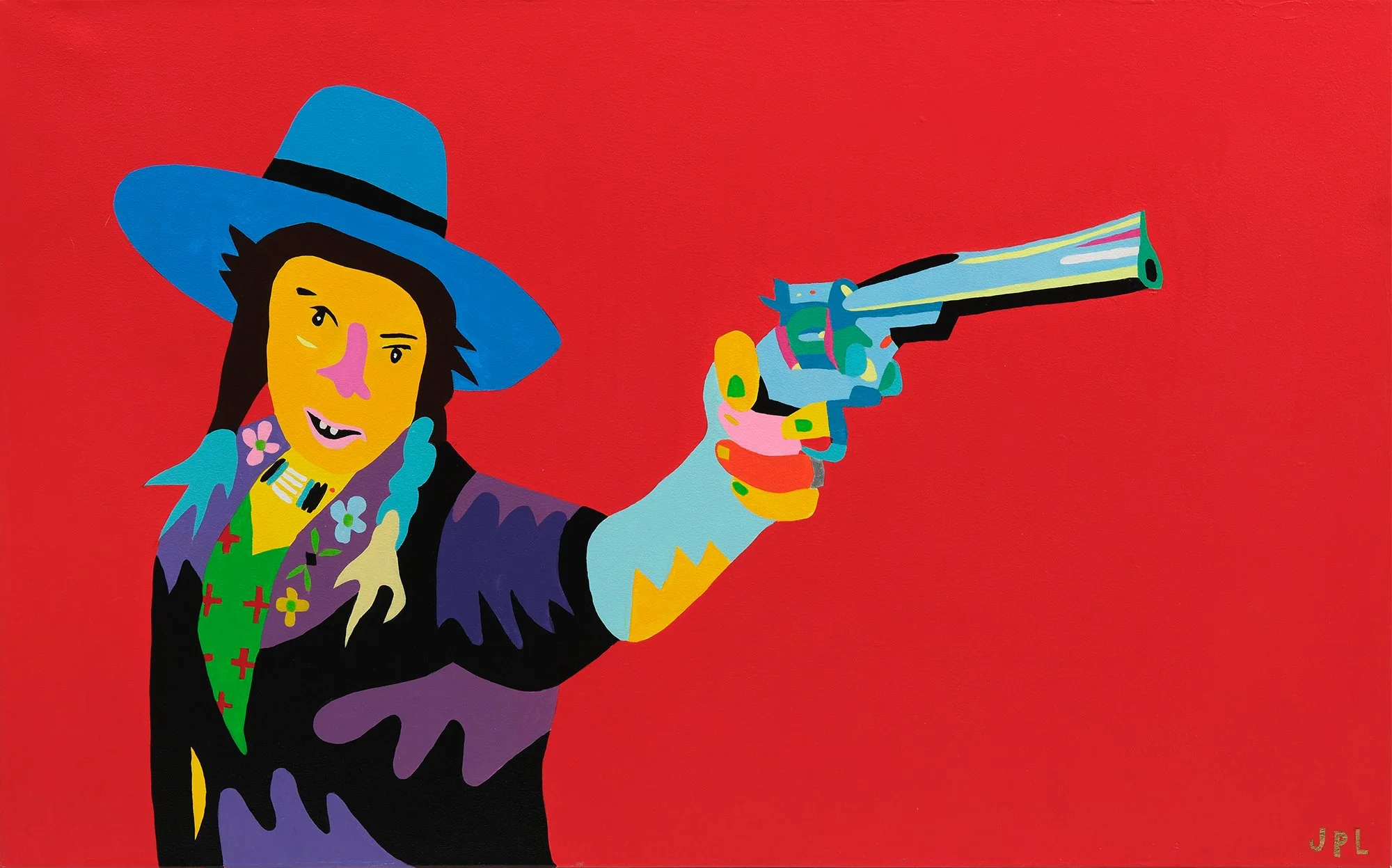   The Kidnapping  30”x48’” Acrylic On Canvas 