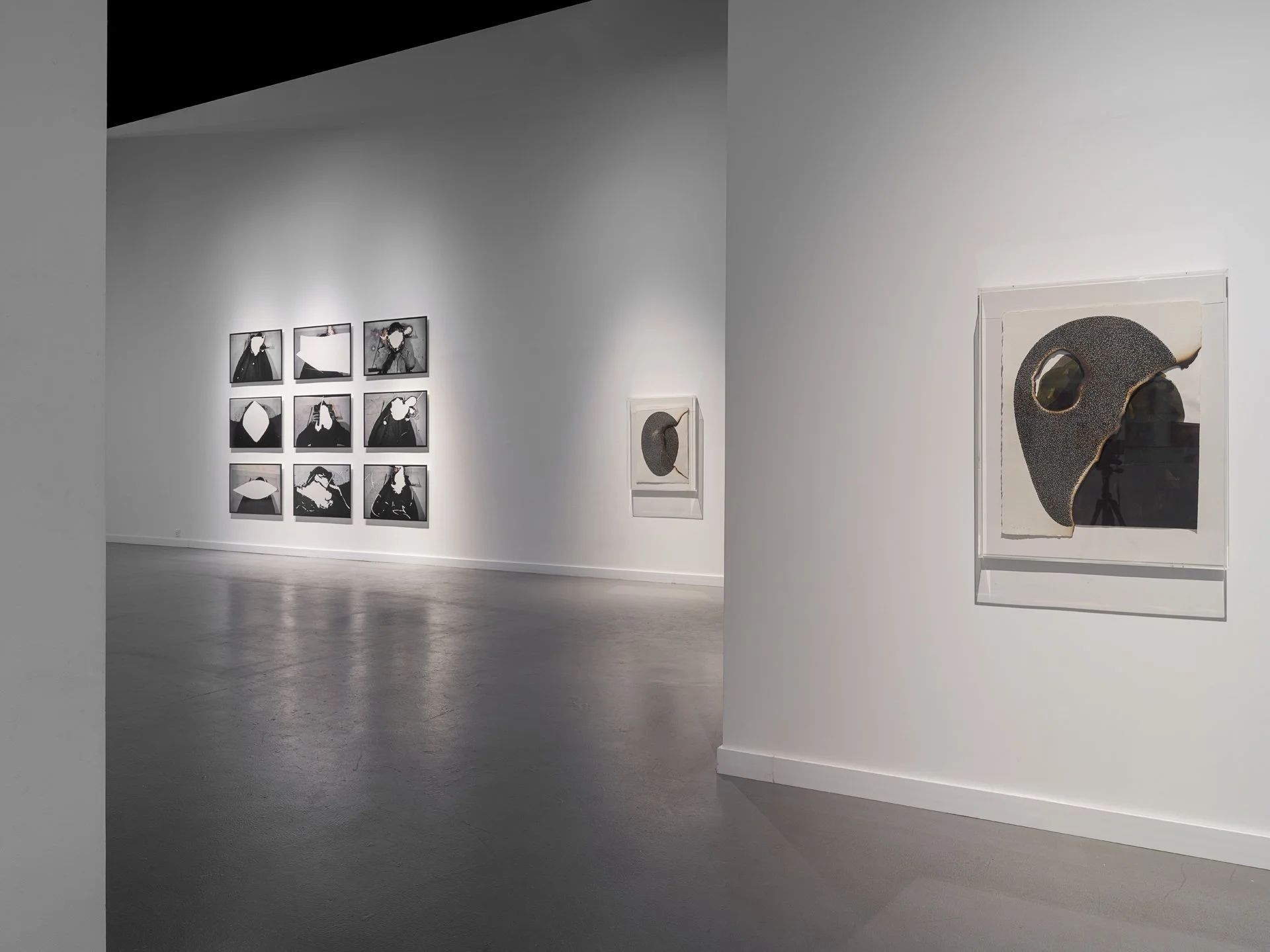  The Fire’s Edge, Ali Kaaf, Solo Exhibition, Ayyam Gallery, Dubai, UAE, 2025 | Installation view    