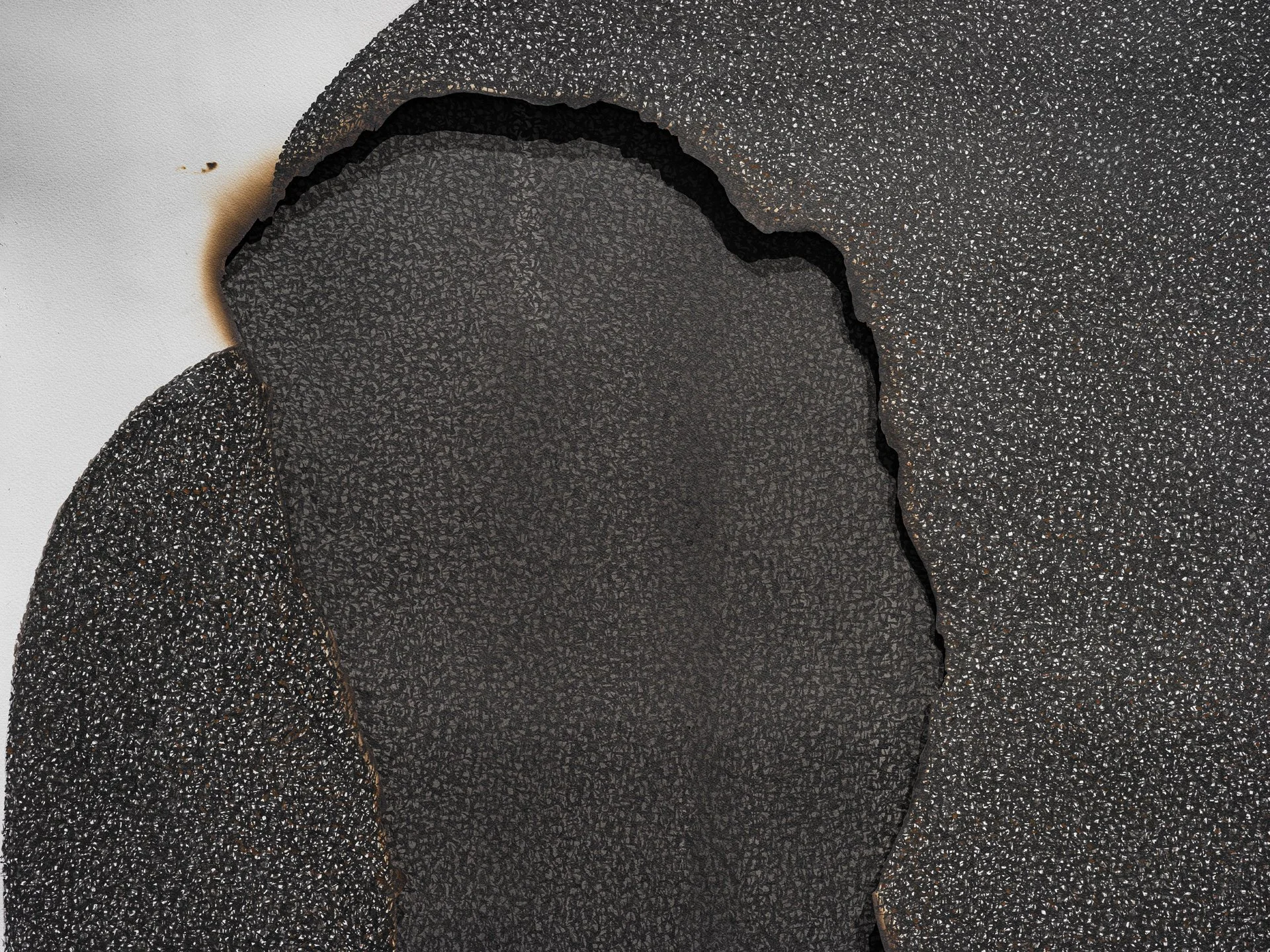  The Fire’s Edge, Ali Kaaf, Solo Exhibition, Ayyam Gallery, Dubai, UAE, 2025 | Installation view 