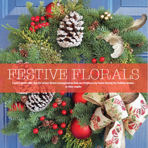 Laguna Beach Magazine Festive Florals