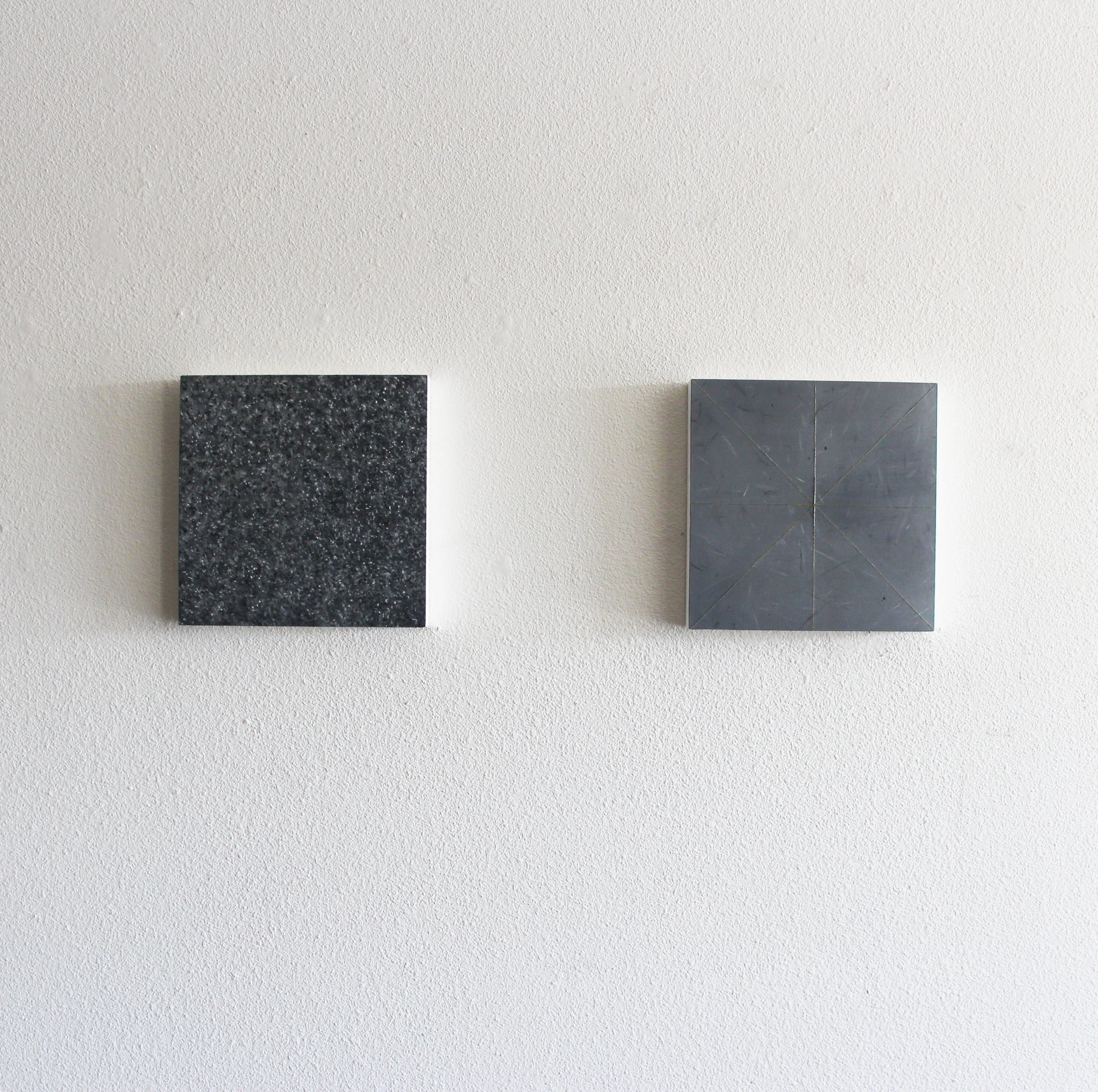 Flecked Tile & Center Piece with Scratches