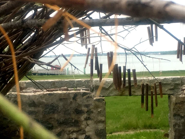 Give(detail), 2017 . Peddocks Island-Boston, MA