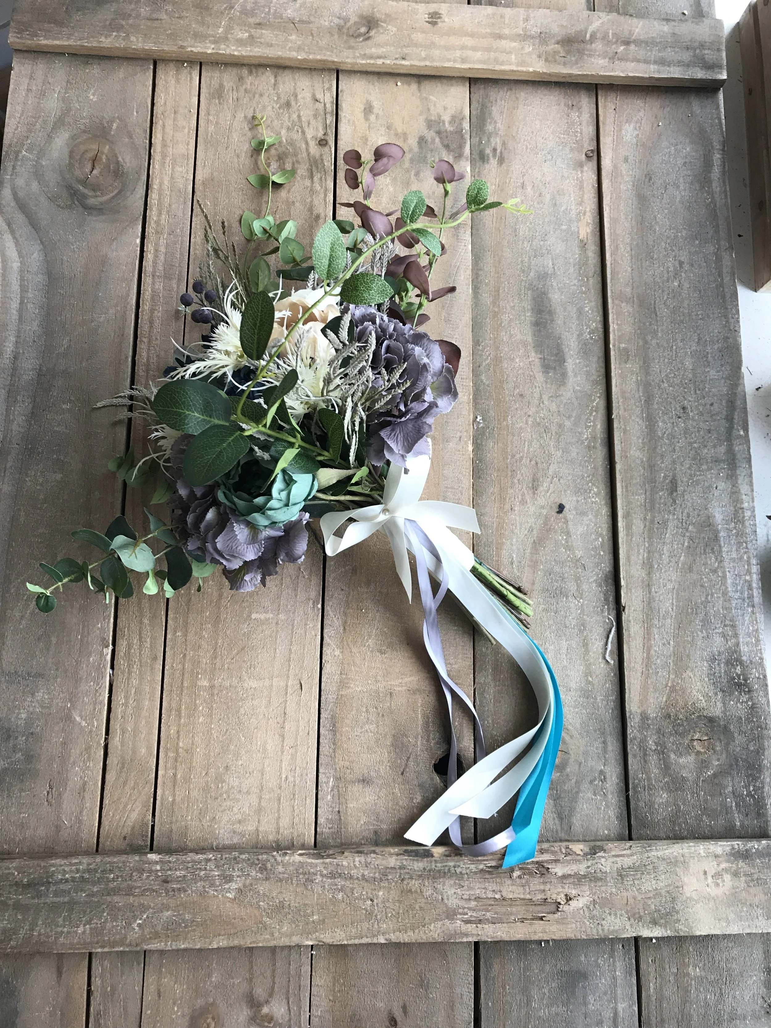 'Laura' Hand Tie Rustic Bouquet