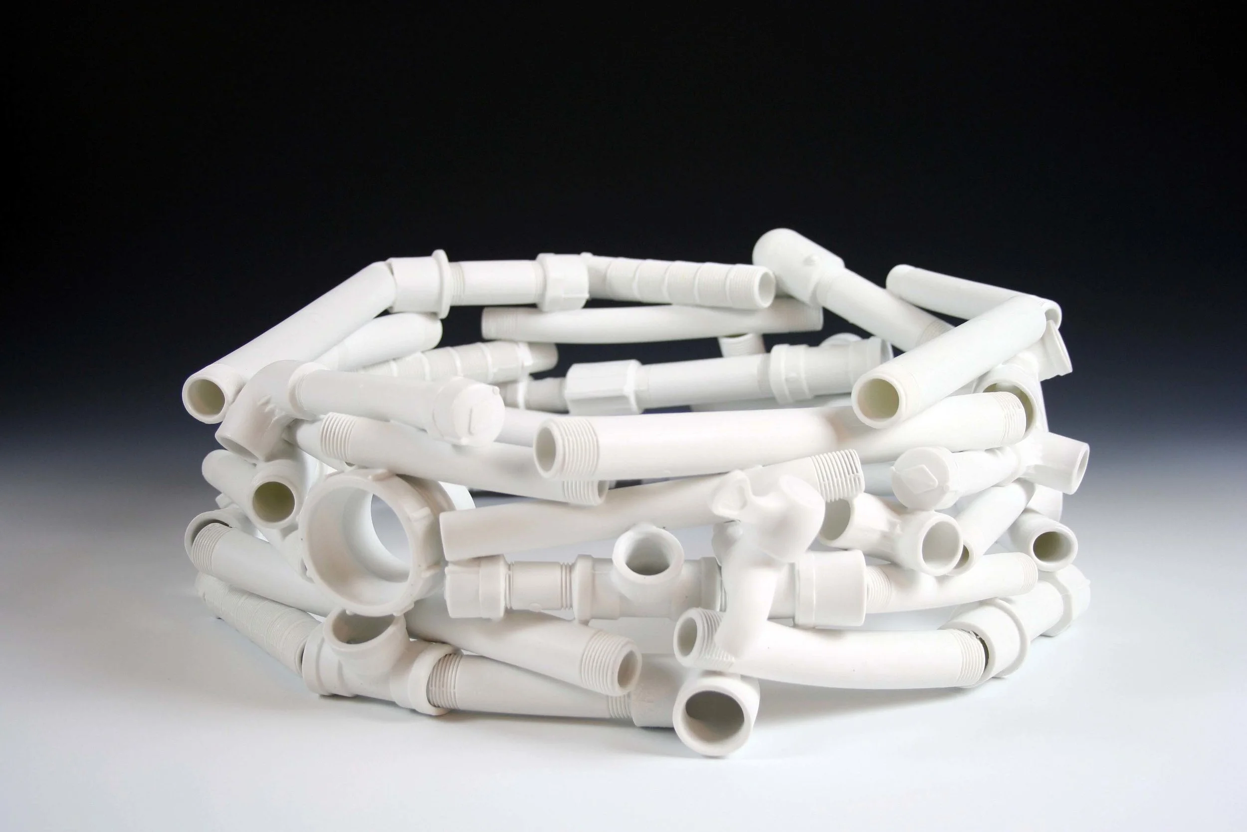 Round Pipe Sculpture #1