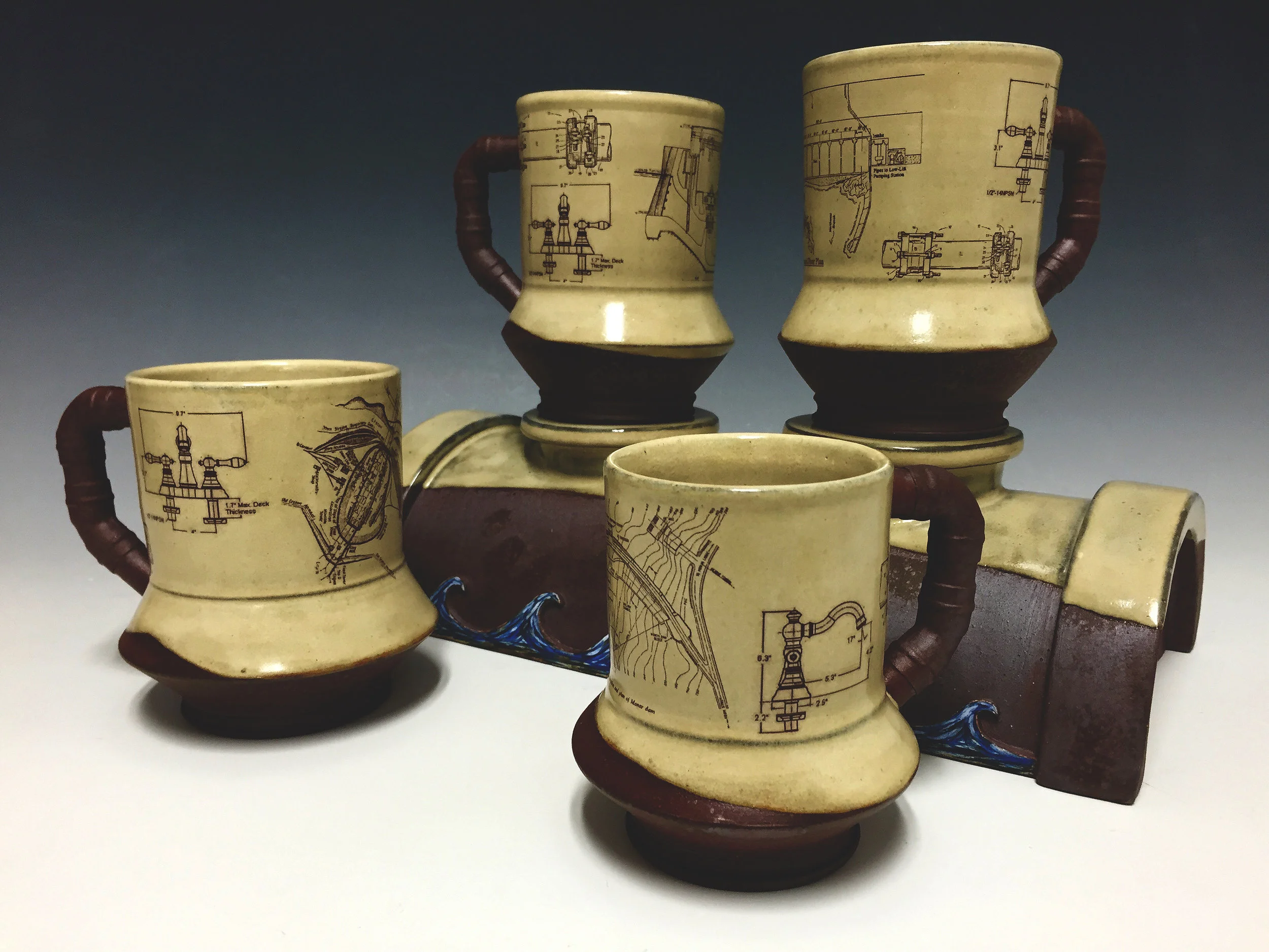 Hydro Power Mugs with Base