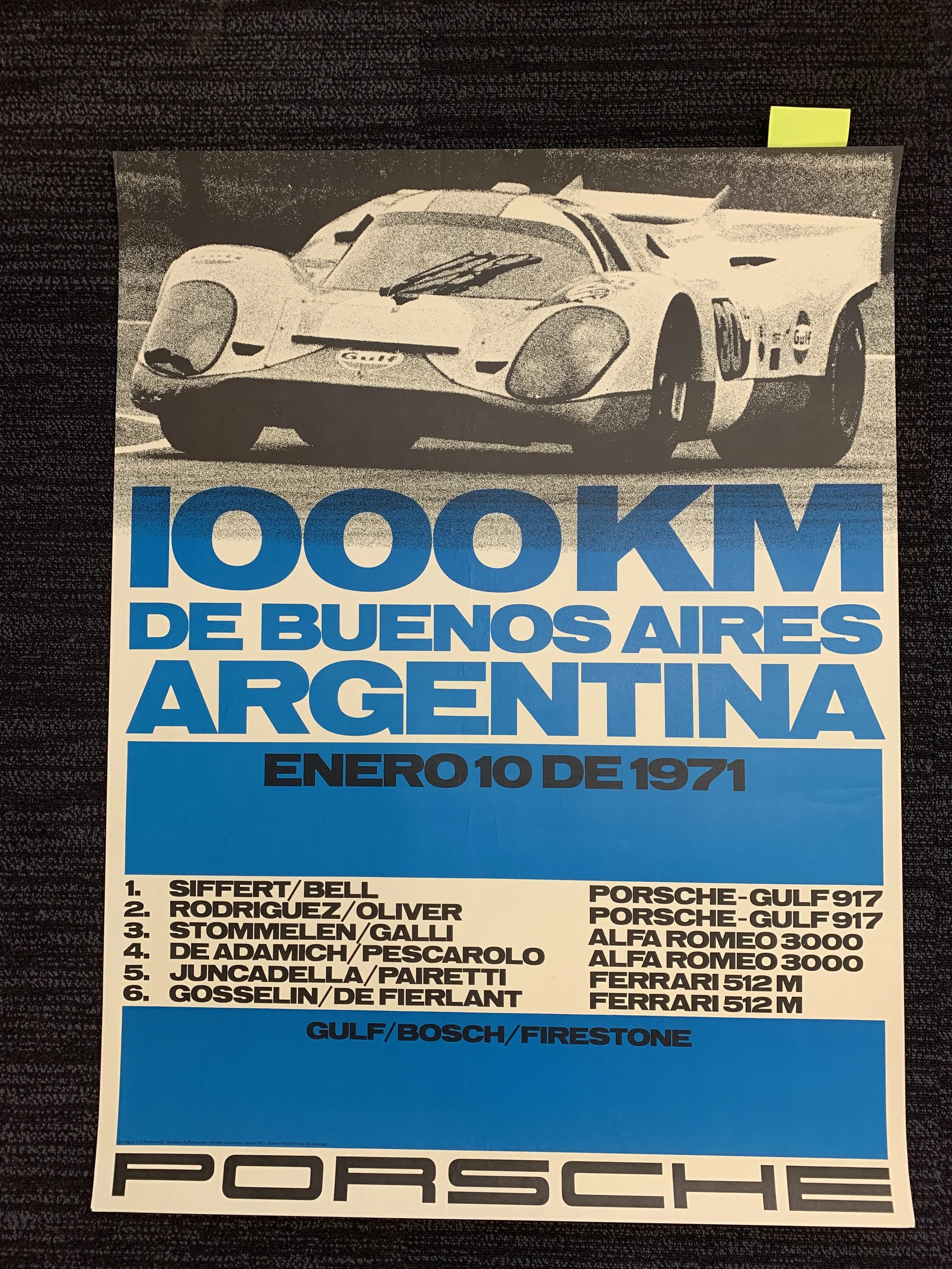 1000 KM De Buenos Aires Argentina 1971