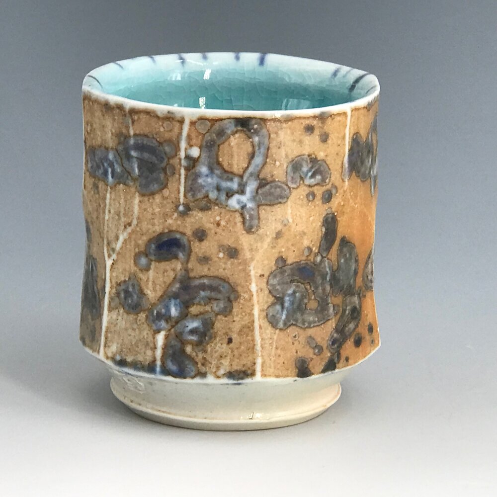 Old Timey Tall Water Cup — stonepool pottery