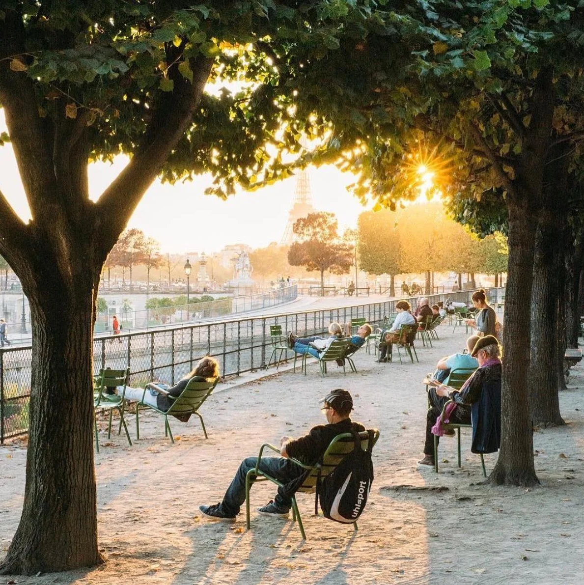 Paris, jardin des Tuileries. Crédit photo : @gl0be_trotter