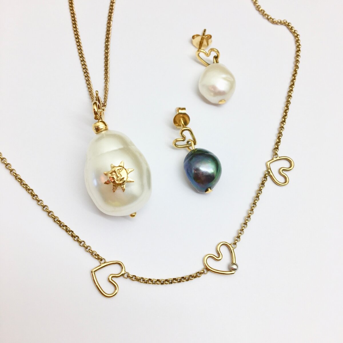 Silvity 804101-S-20 Parure comprenant 1 collier et 1 bracelet en perles de culture deau douce pour femme 40-42 cm 50 mm Blanc/argenté 