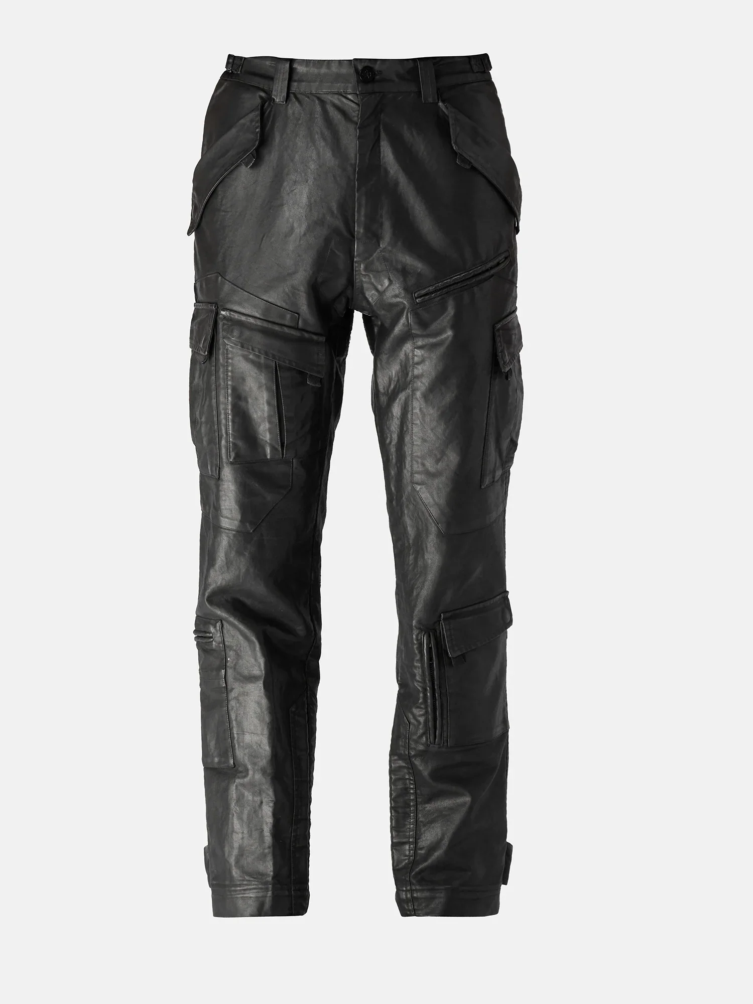 le pantalon en cuir choisi pour le stylisme de Kery James pour la chanson Demain, créateur Punishment