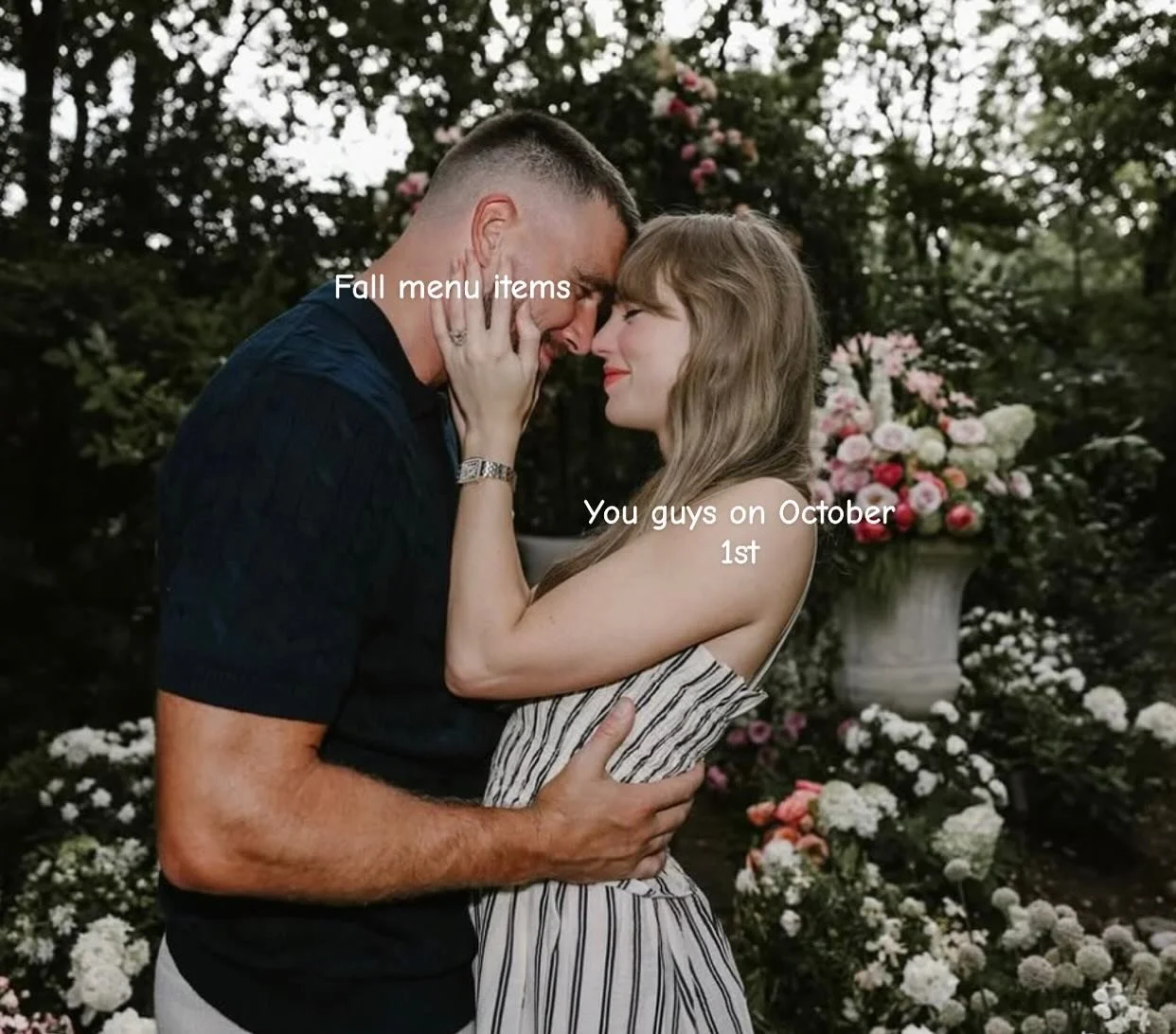 It&rsquo;s a love story&hellip; stay tuned🍂🎃🧡