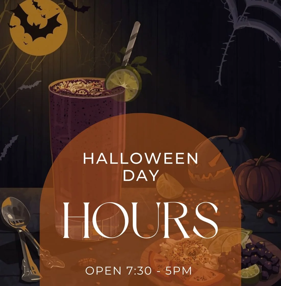 Happy Halloweekend🎃 We will be closing at 5pm to celebrate with our families, have a safe weekend everyone!