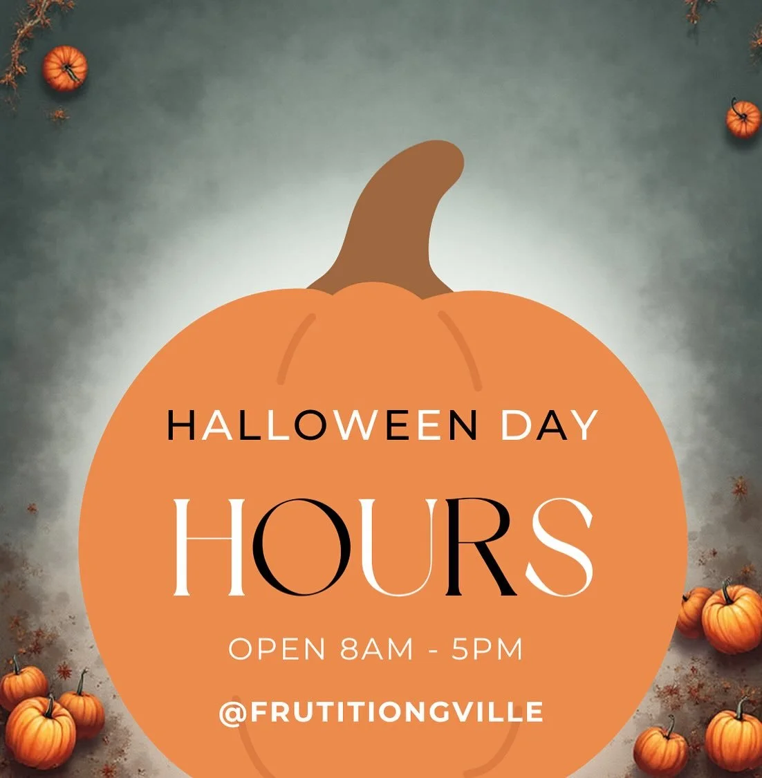 Happy Halloweekend 🎃 We will be closing early to spend time with our friends and family, have a safe weekend!