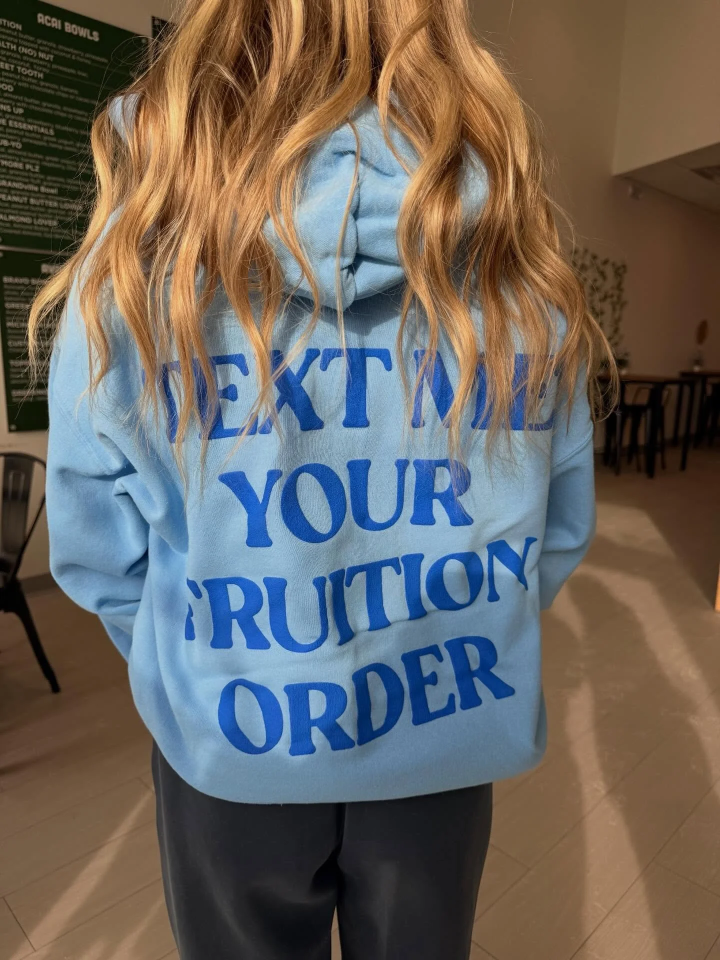 The countdown to opening day starts now! We&rsquo;re celebrating with 7 days of giveaways ✨

We&rsquo;re giving away one blue Fruition hoodie and a $50 gift card to use at our new location!

To Enter:
- Tag 2 Friends
- Like this Post
- Repost on your